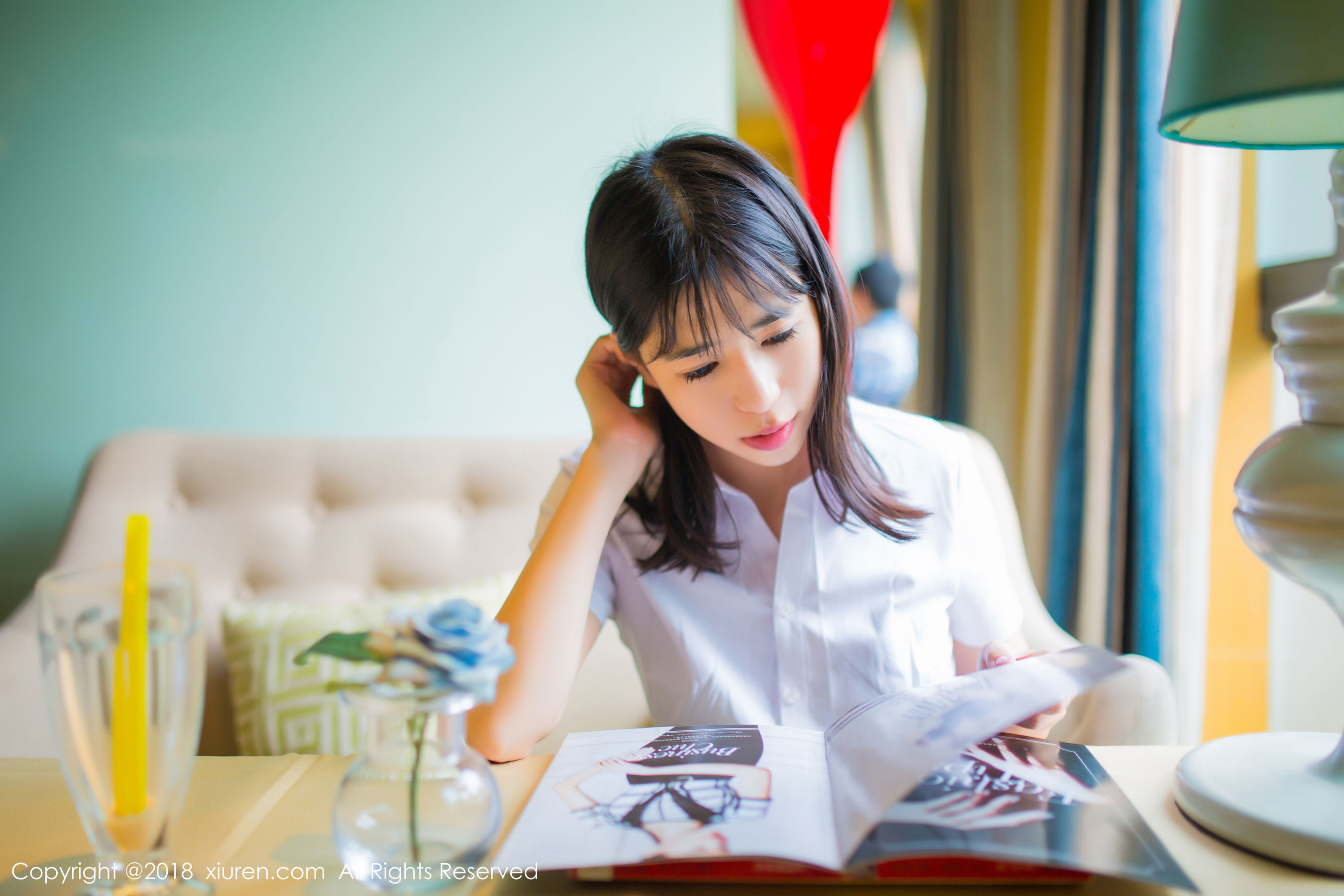 艾栗栗栗栗栗栗吖《女秘OL》 XiuRen 秀人网 No.1014第15张