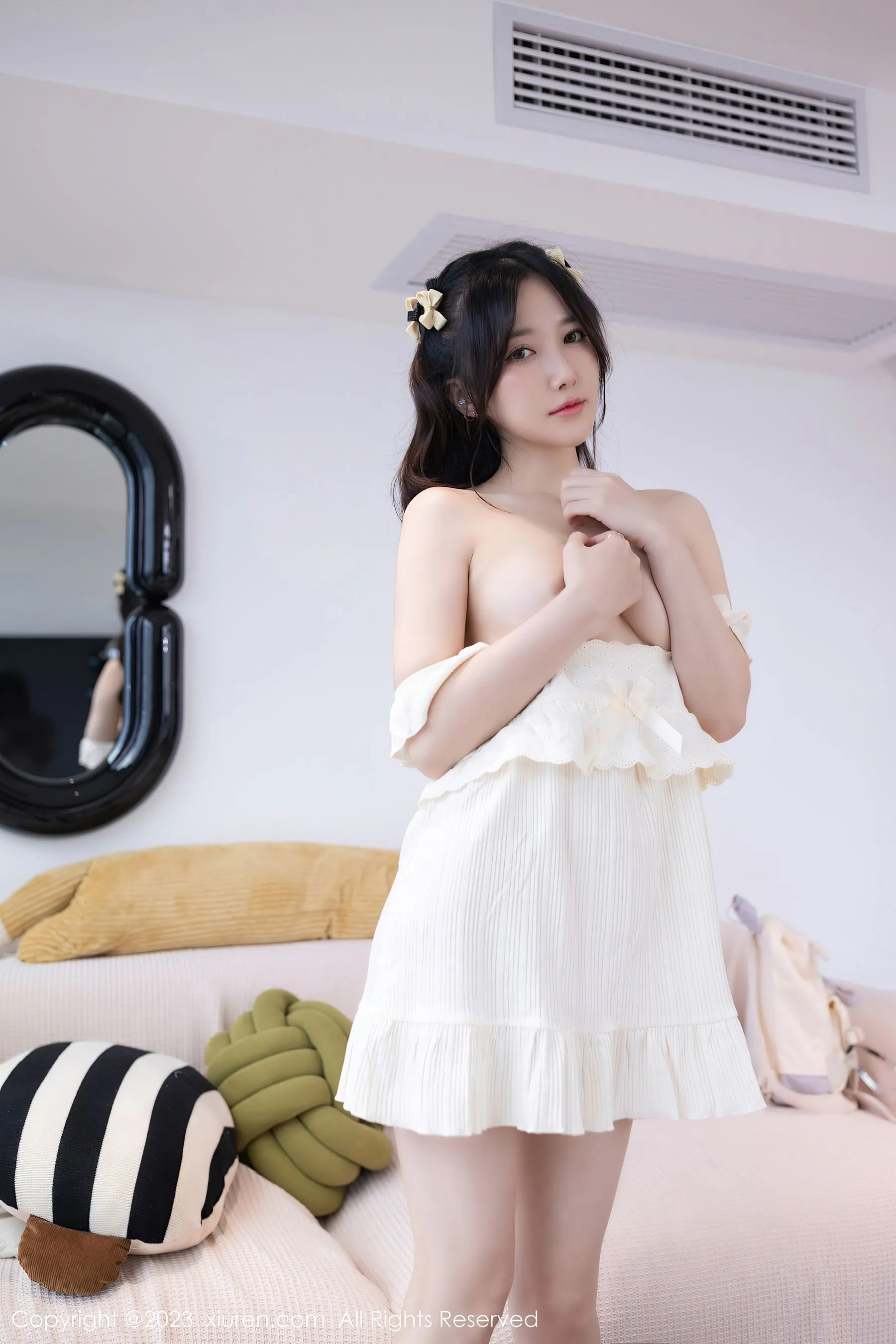  秀人网 No.6615 鱼子酱Fish 清爽美腿第1张