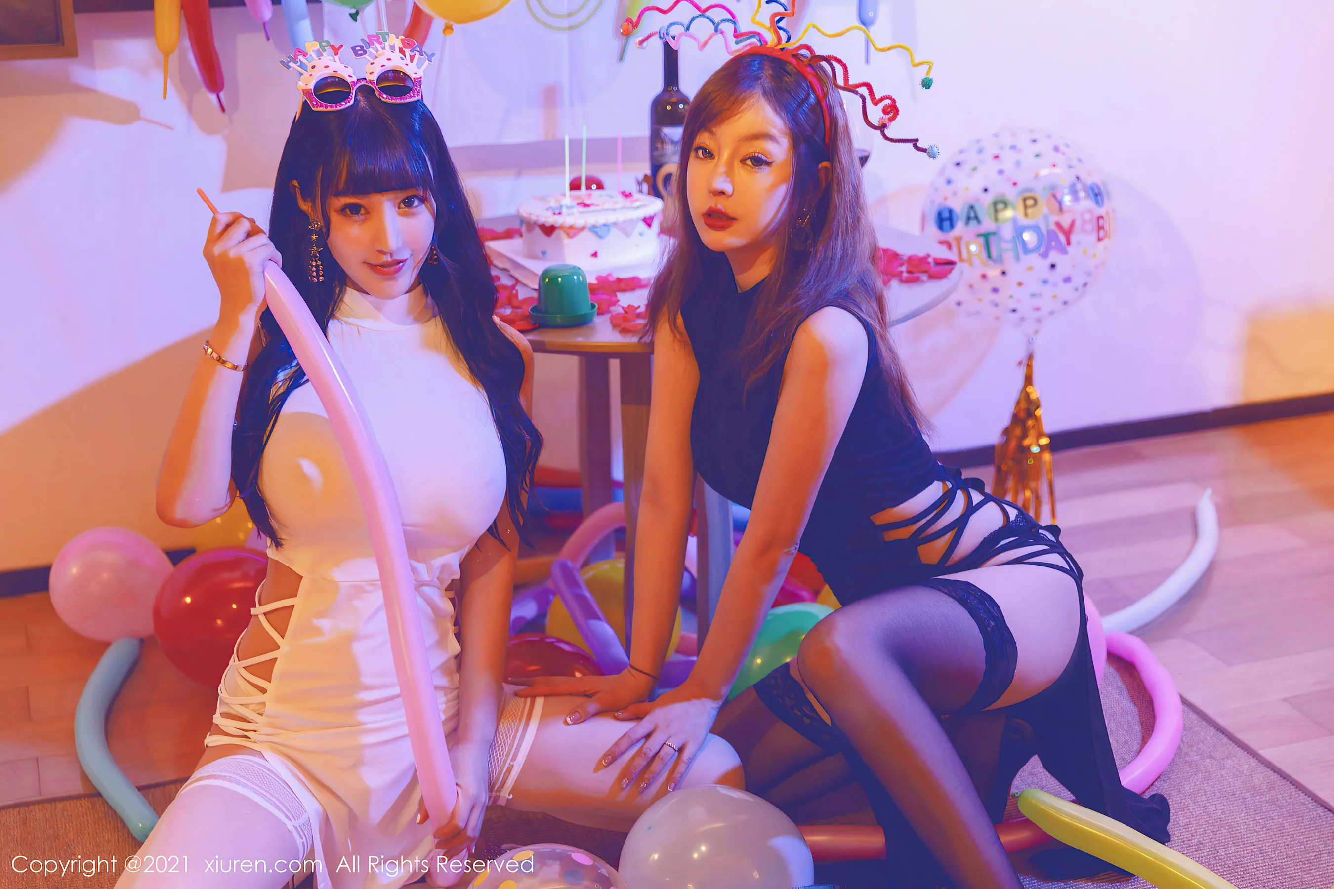 秀人 No.4025 朱可儿Flower、王雨纯第1张