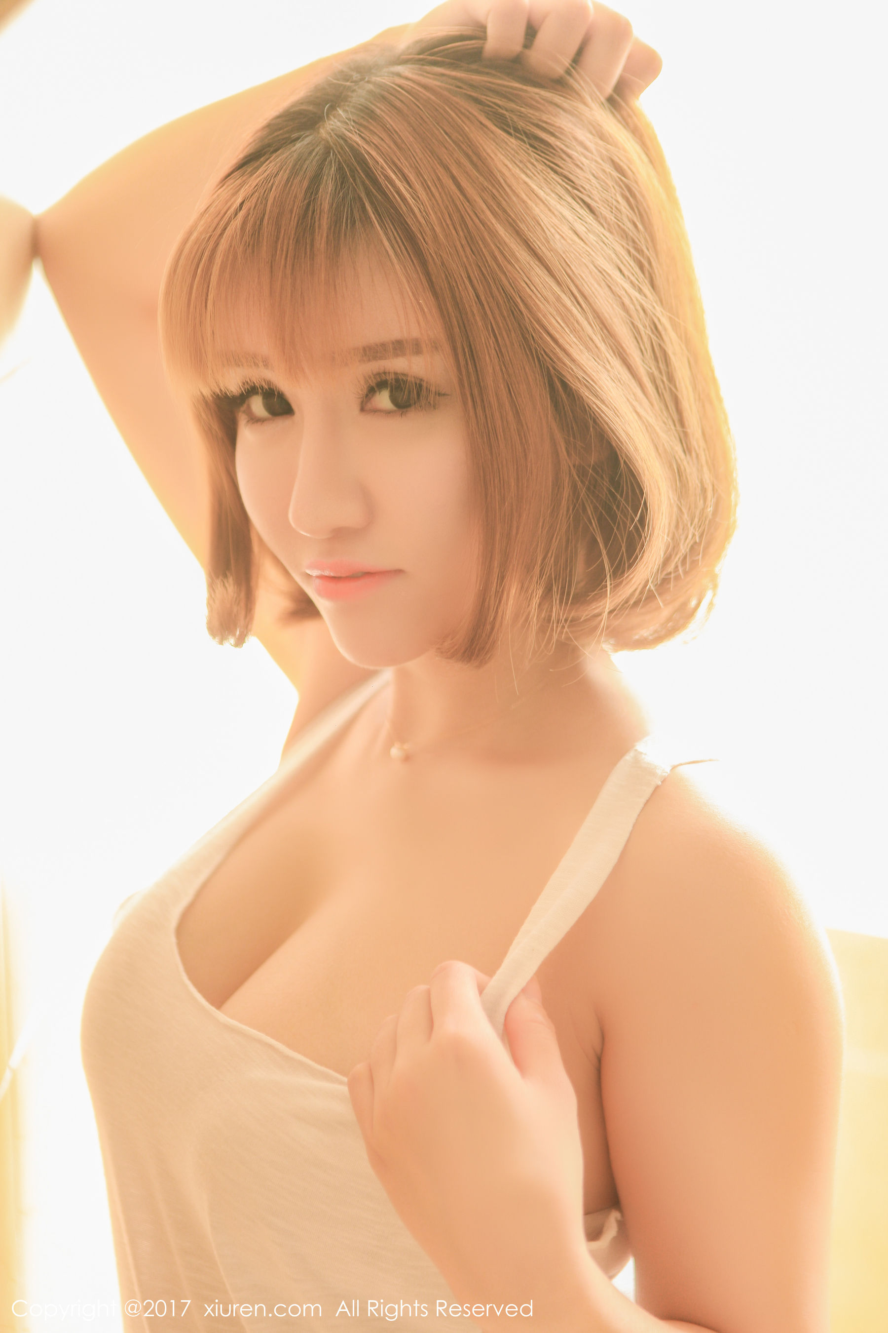 K8傲娇萌萌Vivian《COS超级索尼子+梦幻七彩裙子》 秀人网XIUREN No.722第7张