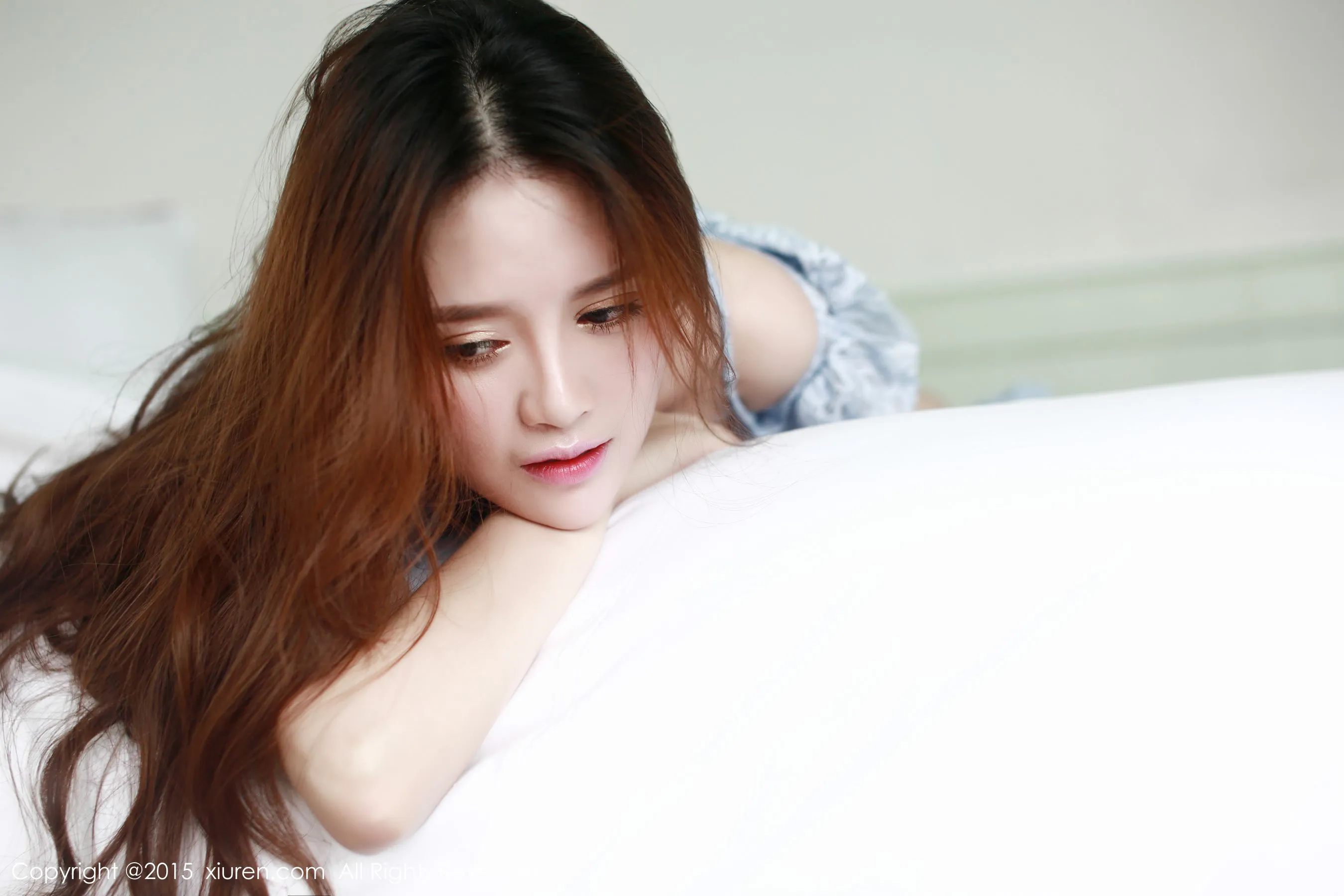 高溜MilkCat《清新+性感图片合辑》 秀人网 No.376第12张