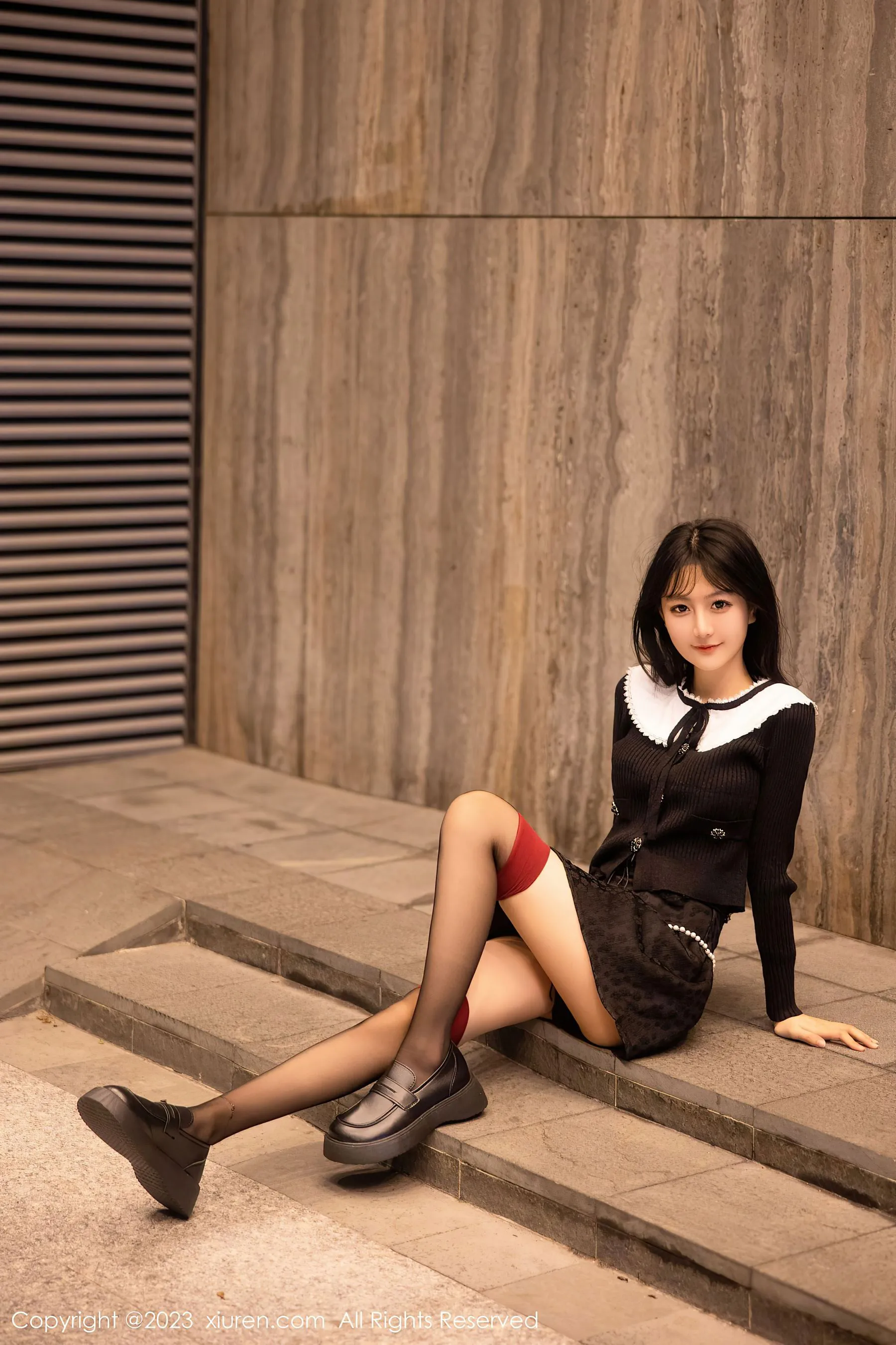  秀人网 No.6724 幼幼 黑丝美腿第25张