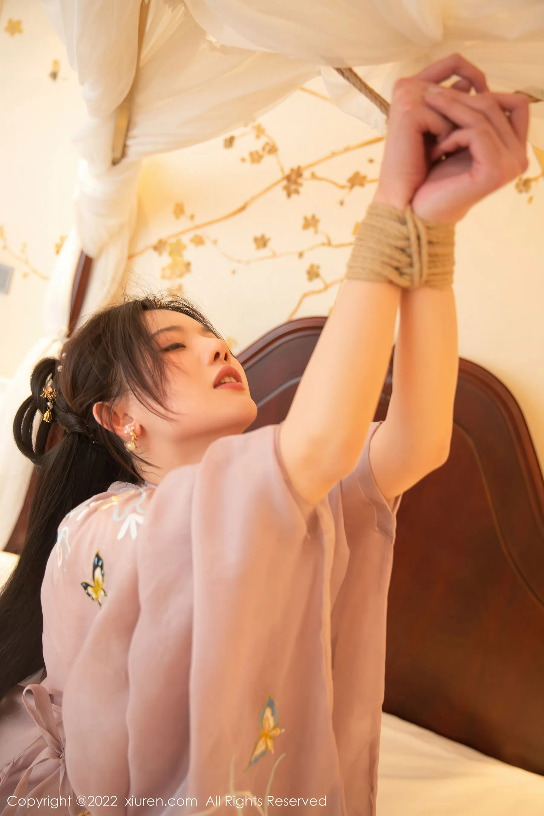  秀人网 No.4945 就是阿朱啊 古装美腿第6张