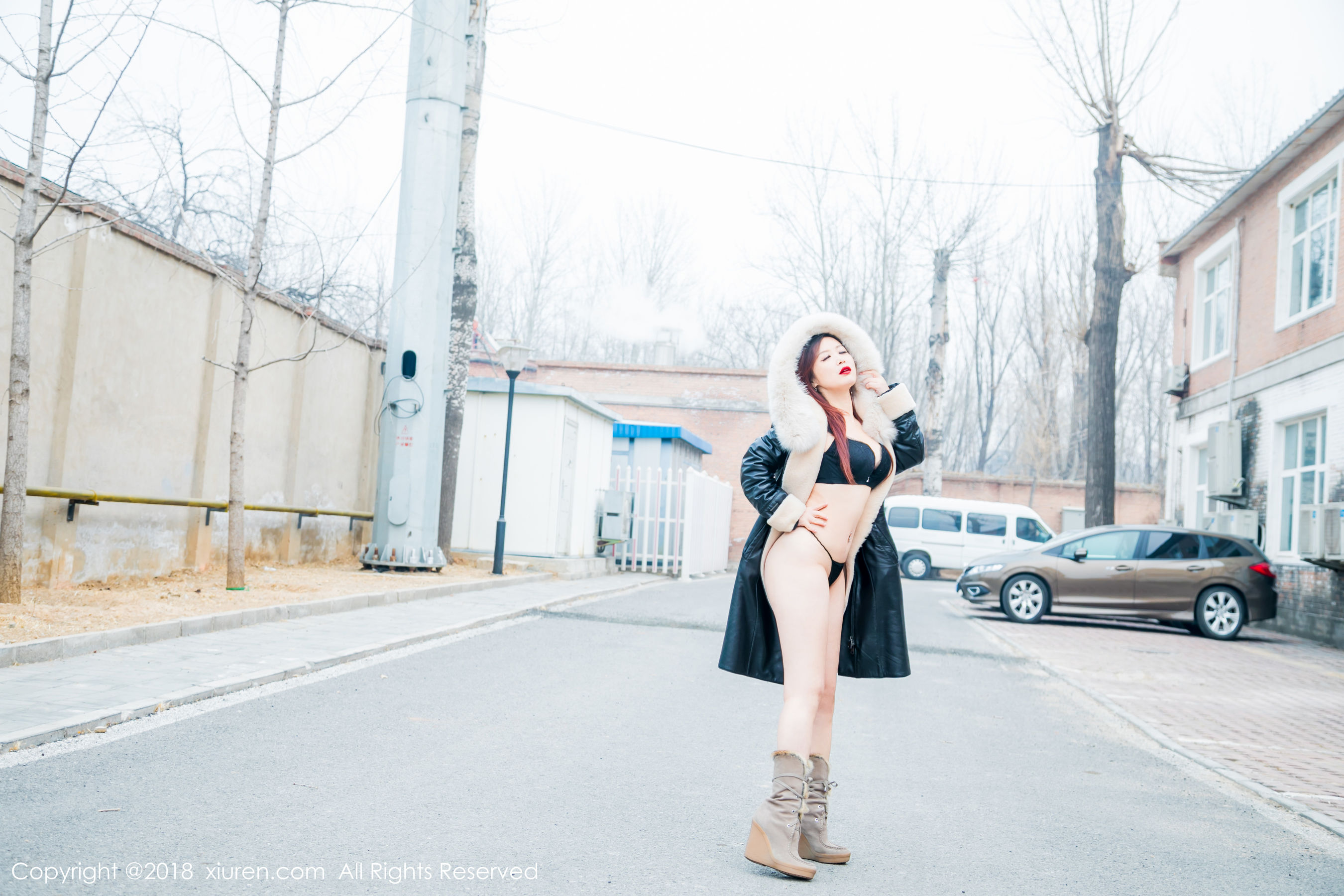  西希白兔《室外性感写真》 XiuRen 秀人网 No.953第8张