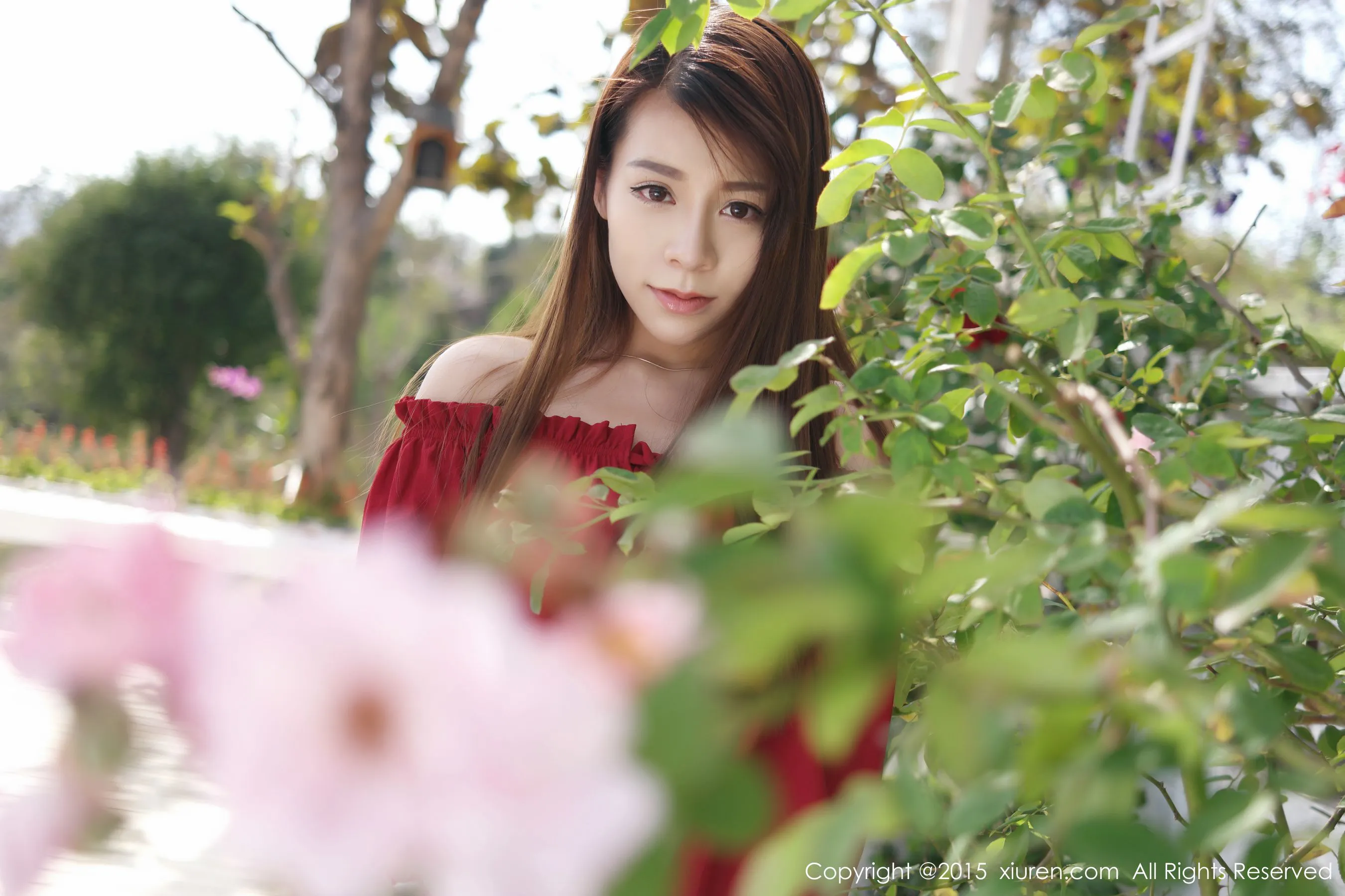 vetiver嘉宝贝儿《泰国旅拍》长裙女神系列 秀人网 No.303第8张