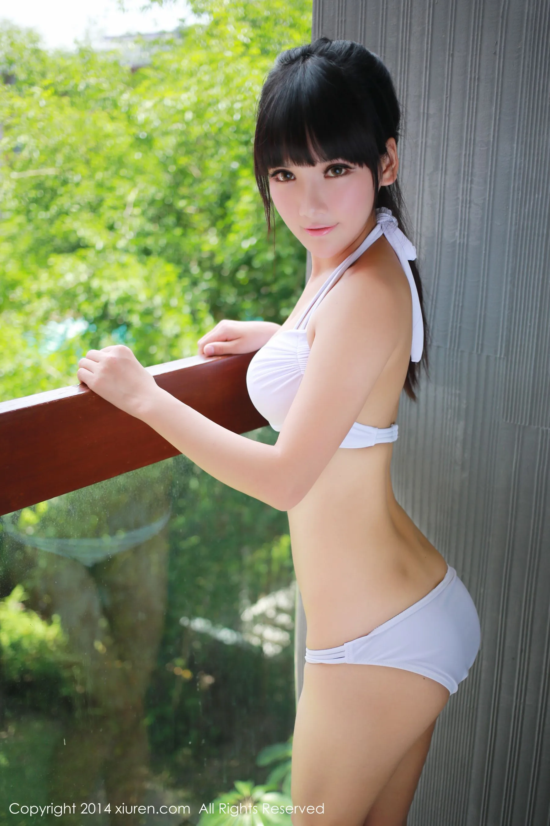 妮儿Bluelabel《泰国旅拍》内衣+比基尼系列 秀人网 No.186第9张