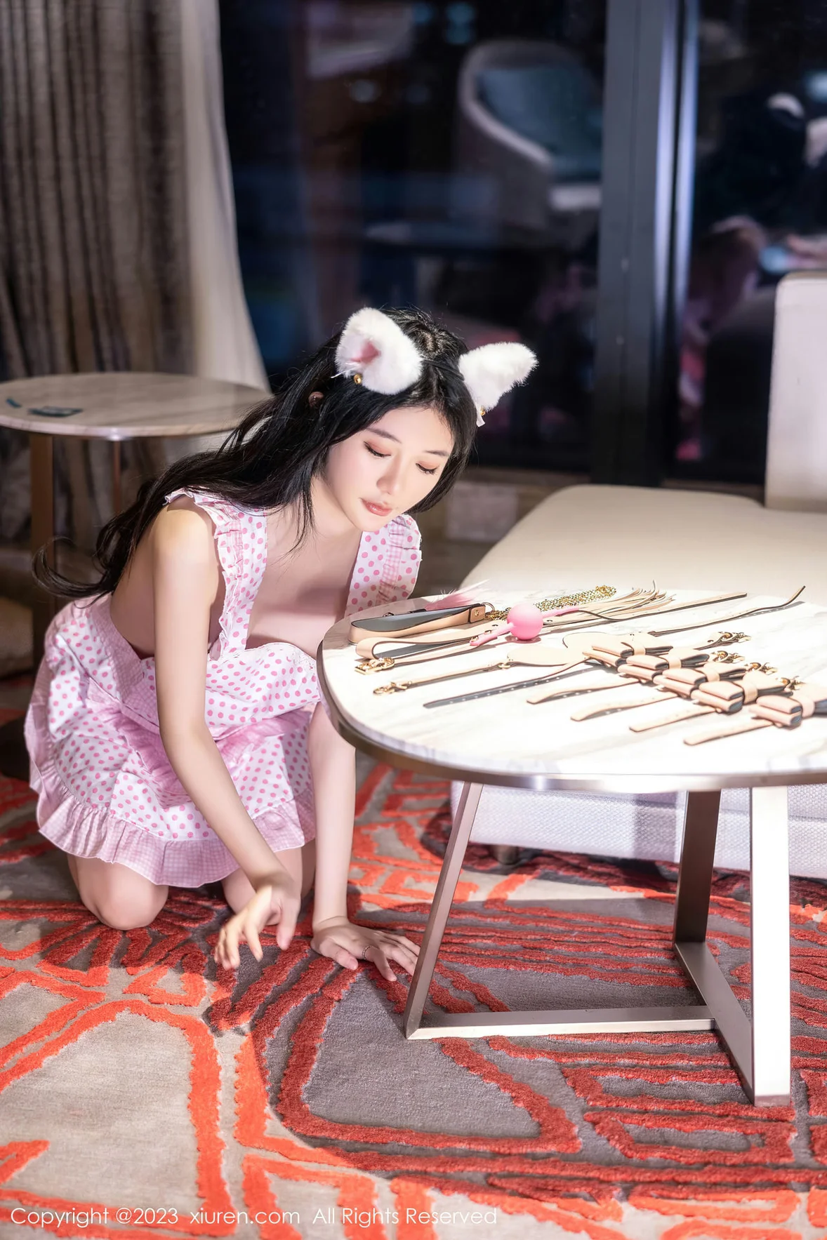  秀人网 No.7399 幼幼 多面视角演绎性感写真 [83P]第6张