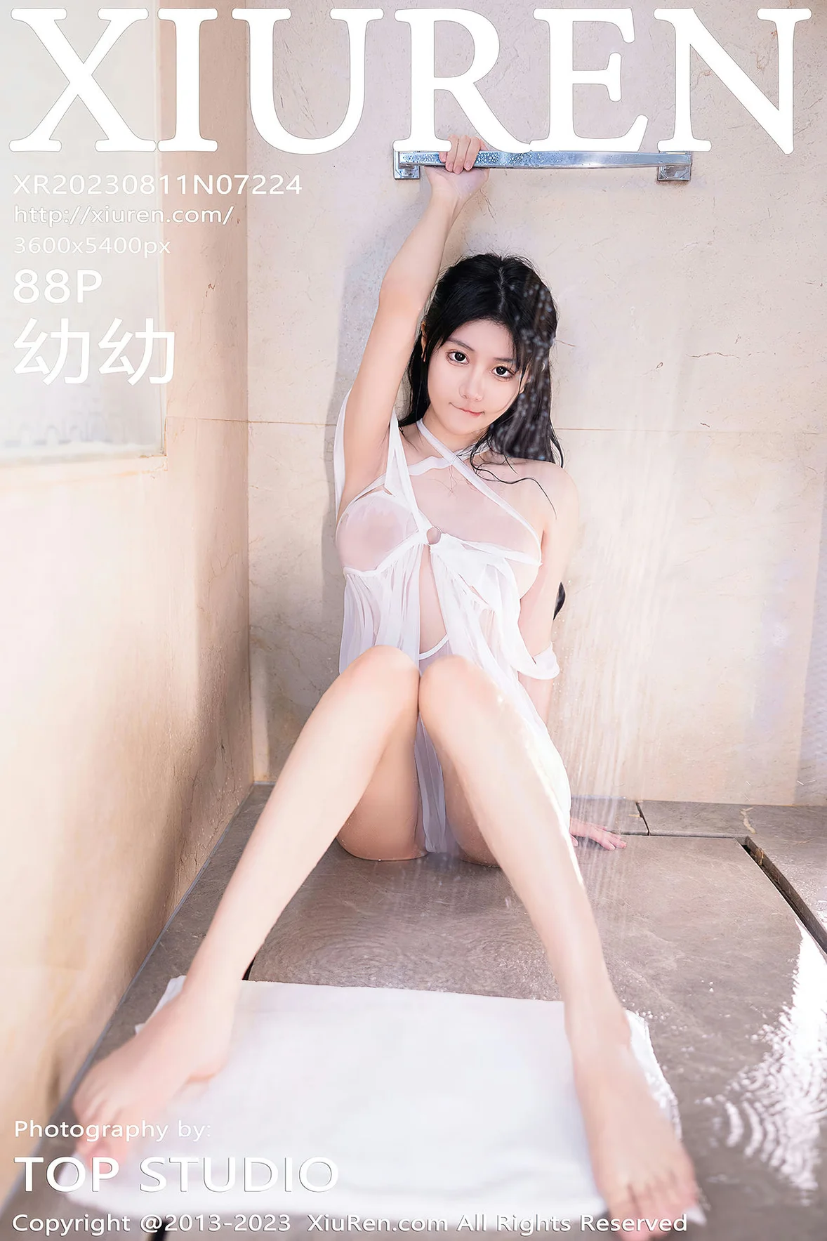  XiuRen 秀人 No.7224 幼幼 白色情趣睡裙性感写真 [89P]第30张