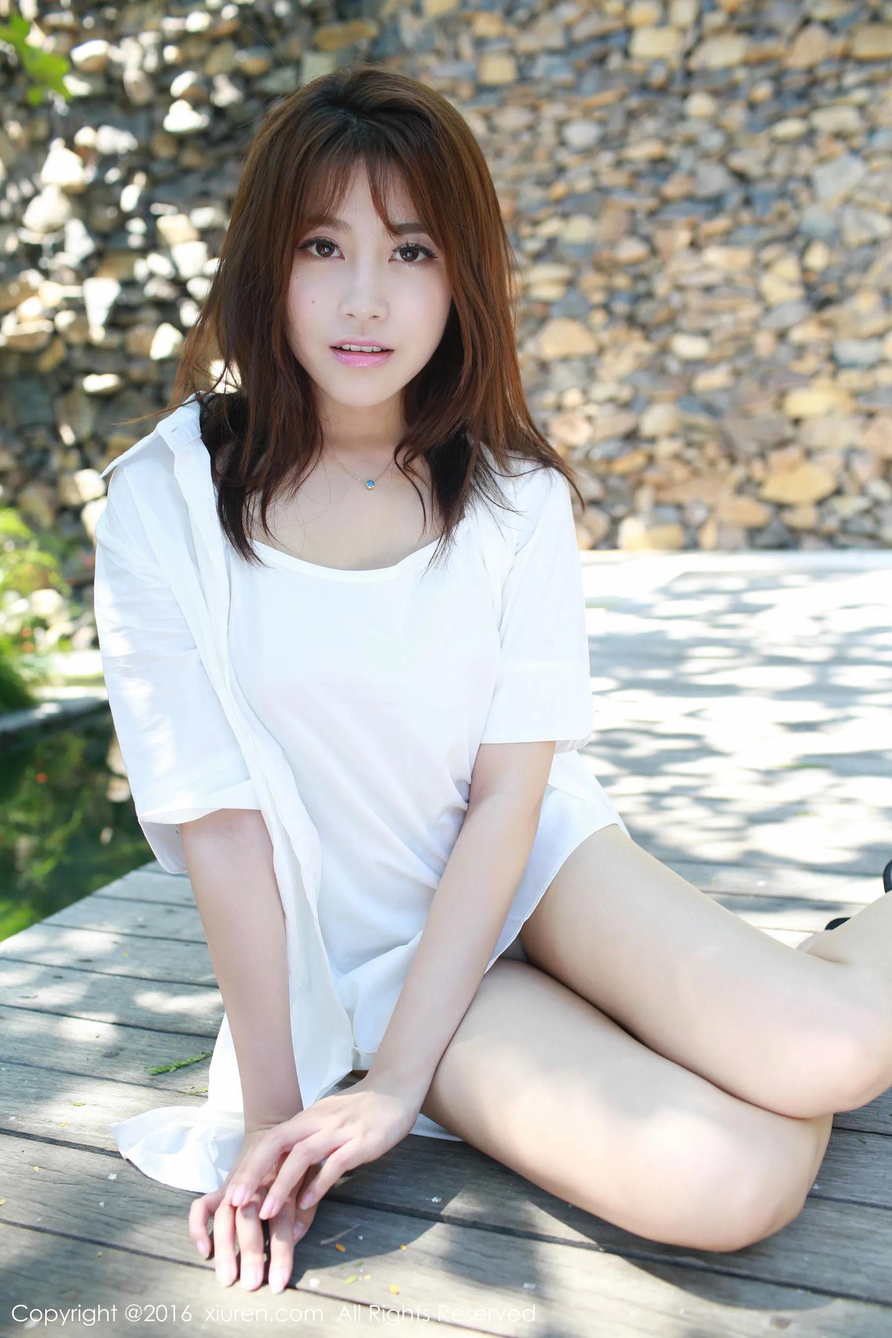 许诺Sabrina《巴厘岛旅拍》极品小清新外拍 秀人网 No.562第4张