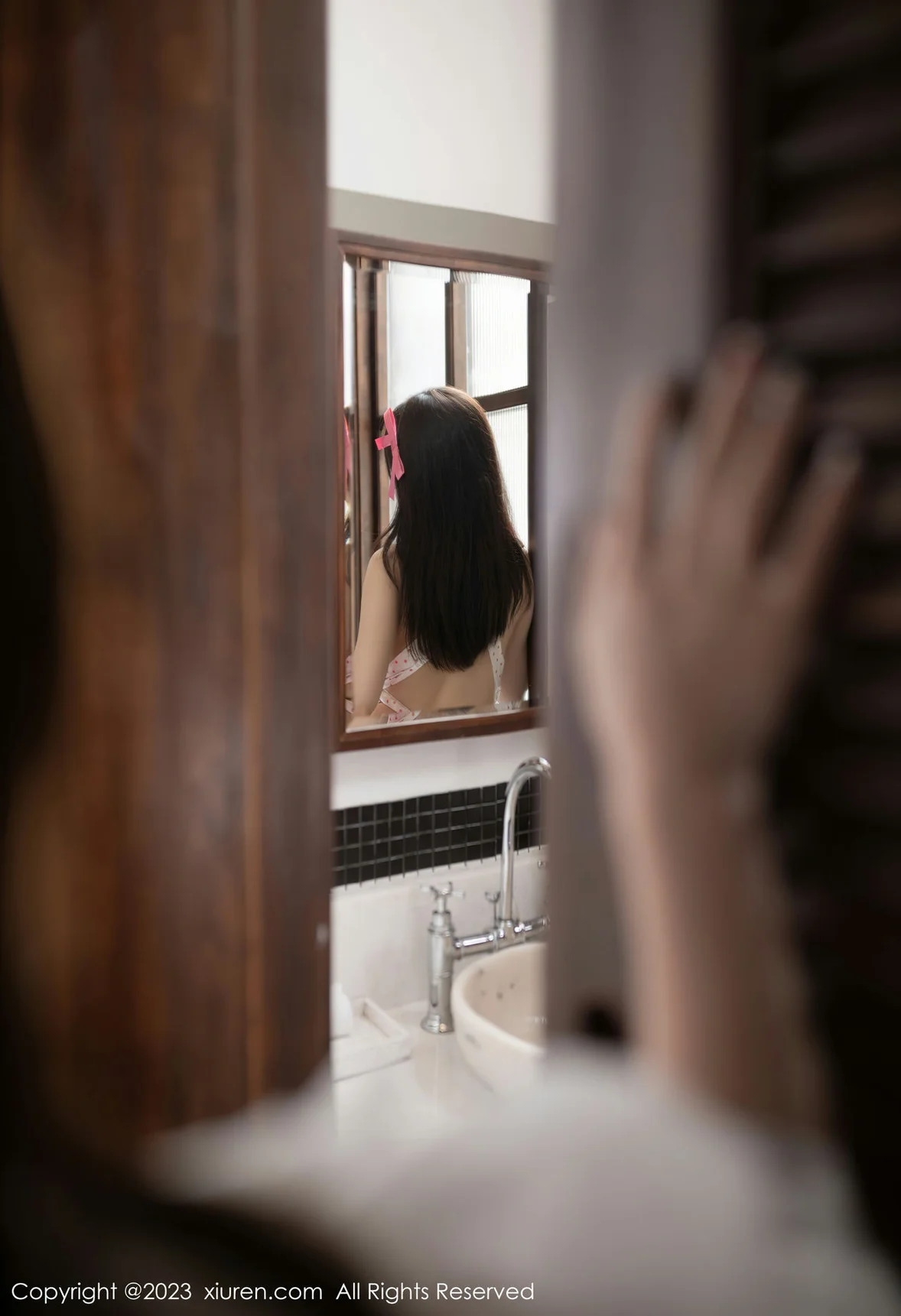  XiuRen 秀人 No.7158 鱼子酱Fish 白色女仆性感写真 [81P]第11张