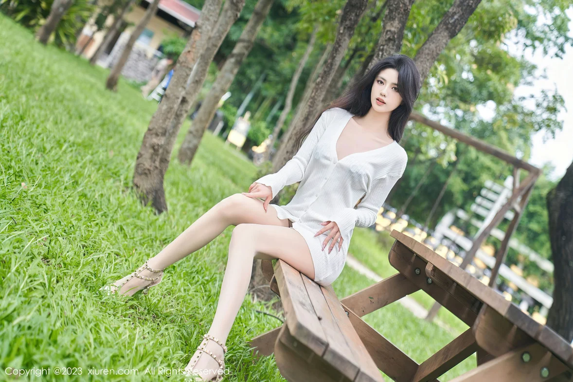  XiuRen 秀人 No.7162 浅浅Danny 户外拍摄性感写真 [91P]第4张