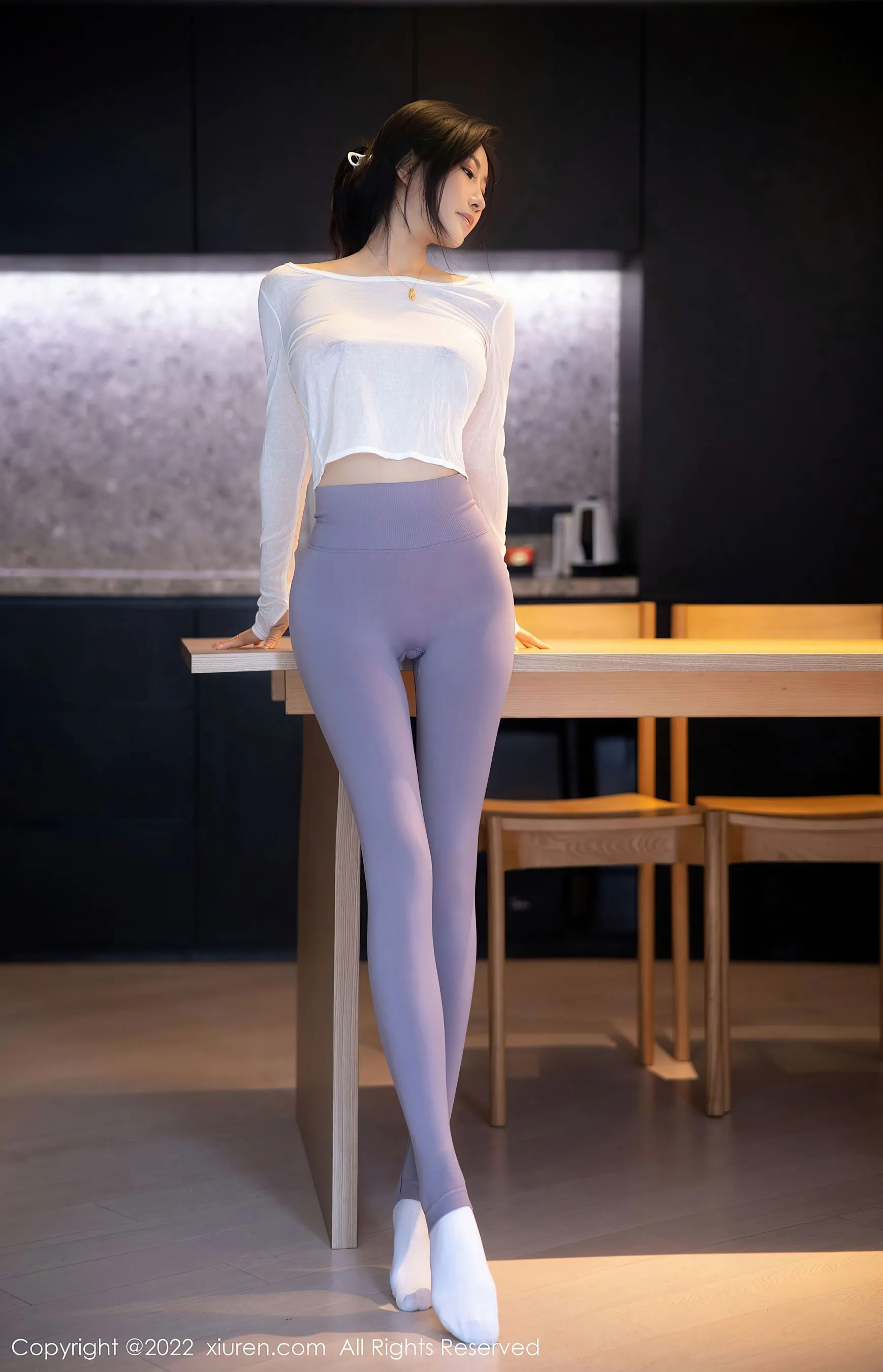  秀人网 No.5799 苏苏阿 新人瑜伽服第22张