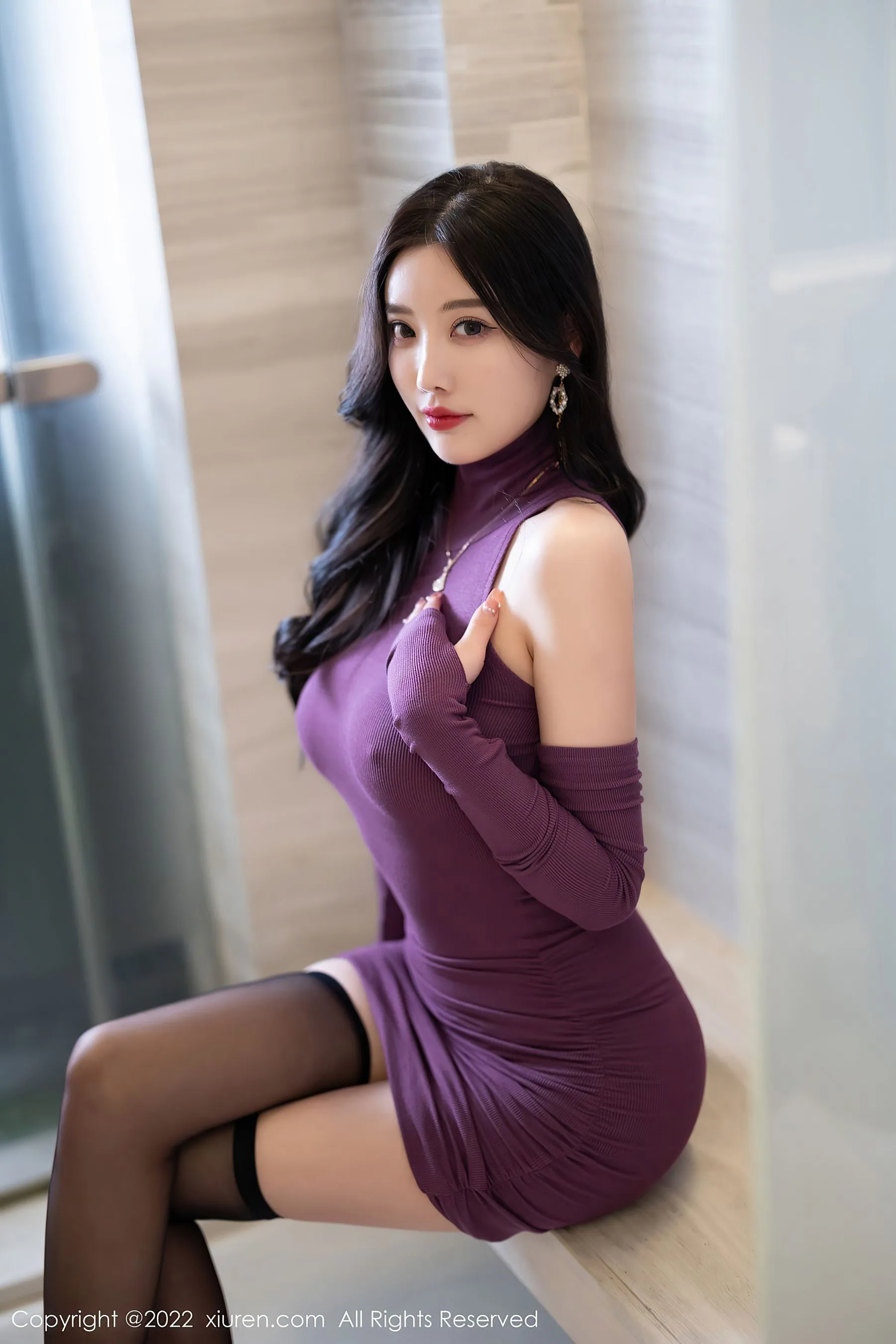 秀人网 No.4989 杨晨晨Yome 黑丝美臀第29张