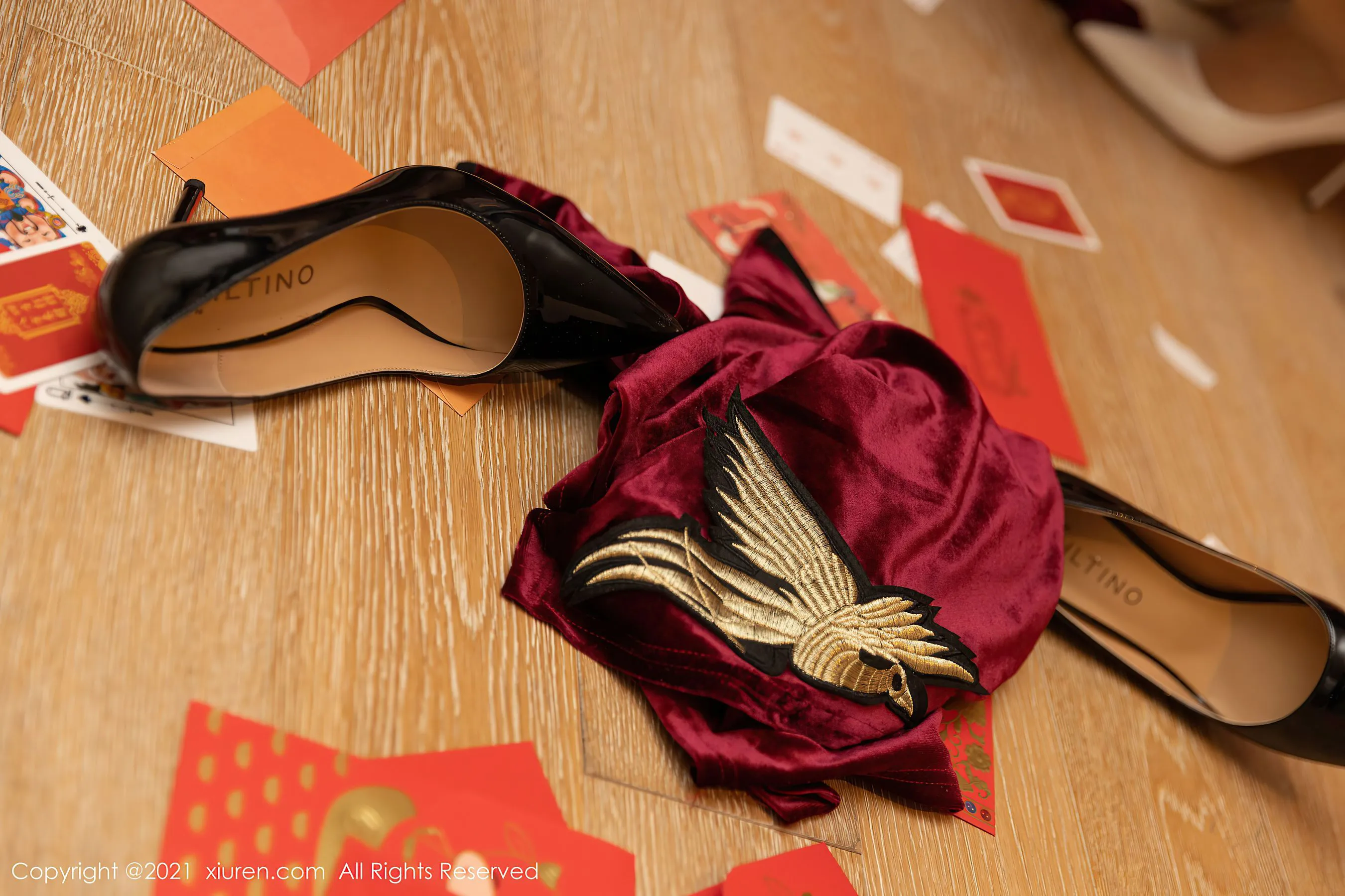 秀人 No.3096 @Egg-尤妮丝&@王雨纯&@朱可儿Flower第12张