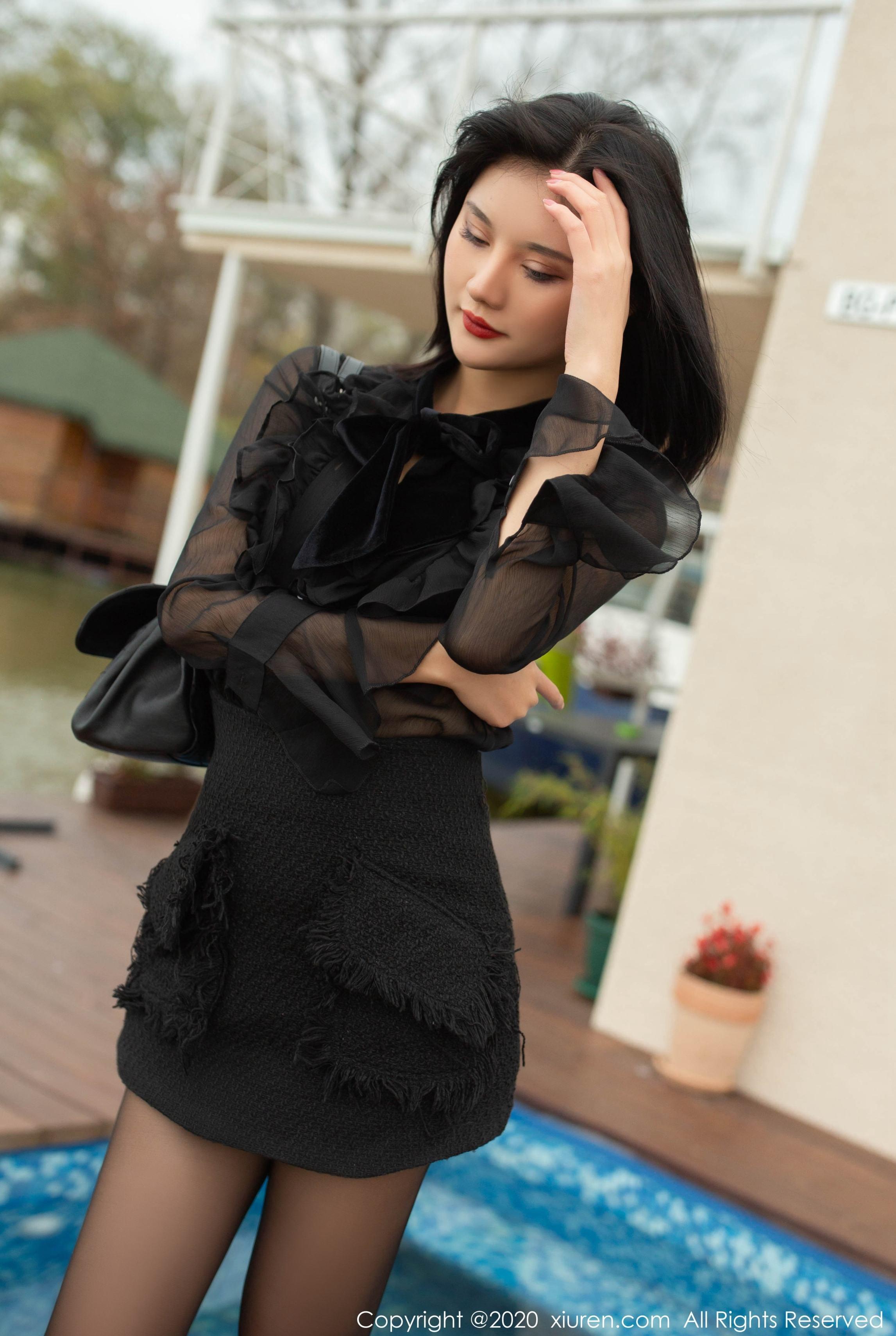 XIUREN秀人网 NO.2128 就是阿朱啊第6张