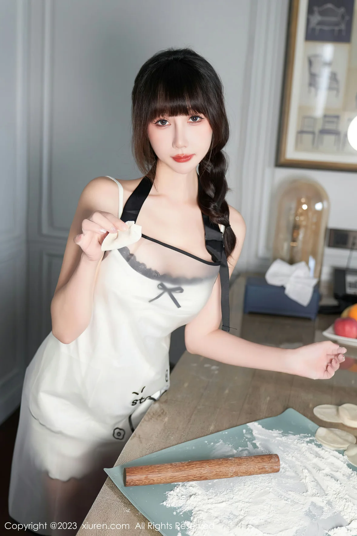  XiuRen 秀人 No.6975 波巧酱 主题《女友的早餐》性感写真 [107P]第20张