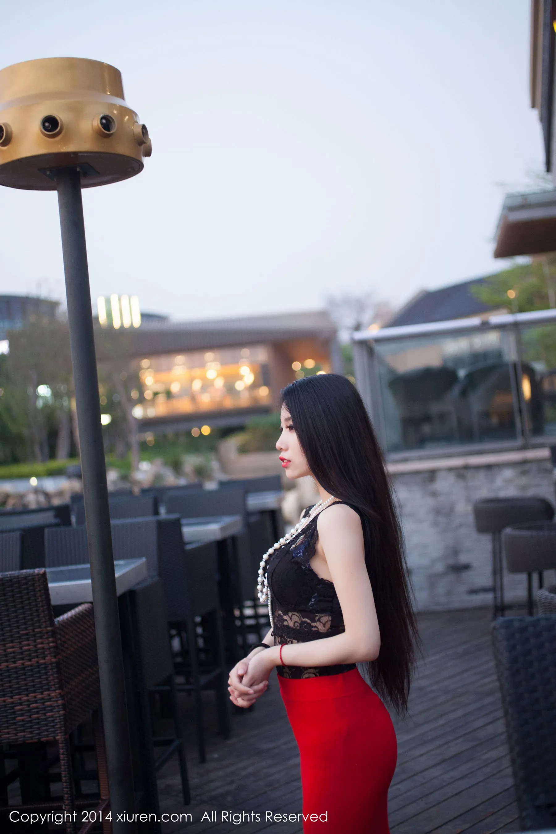 战姝羽Zina《翘臀无敌》 秀人网 No.128第5张