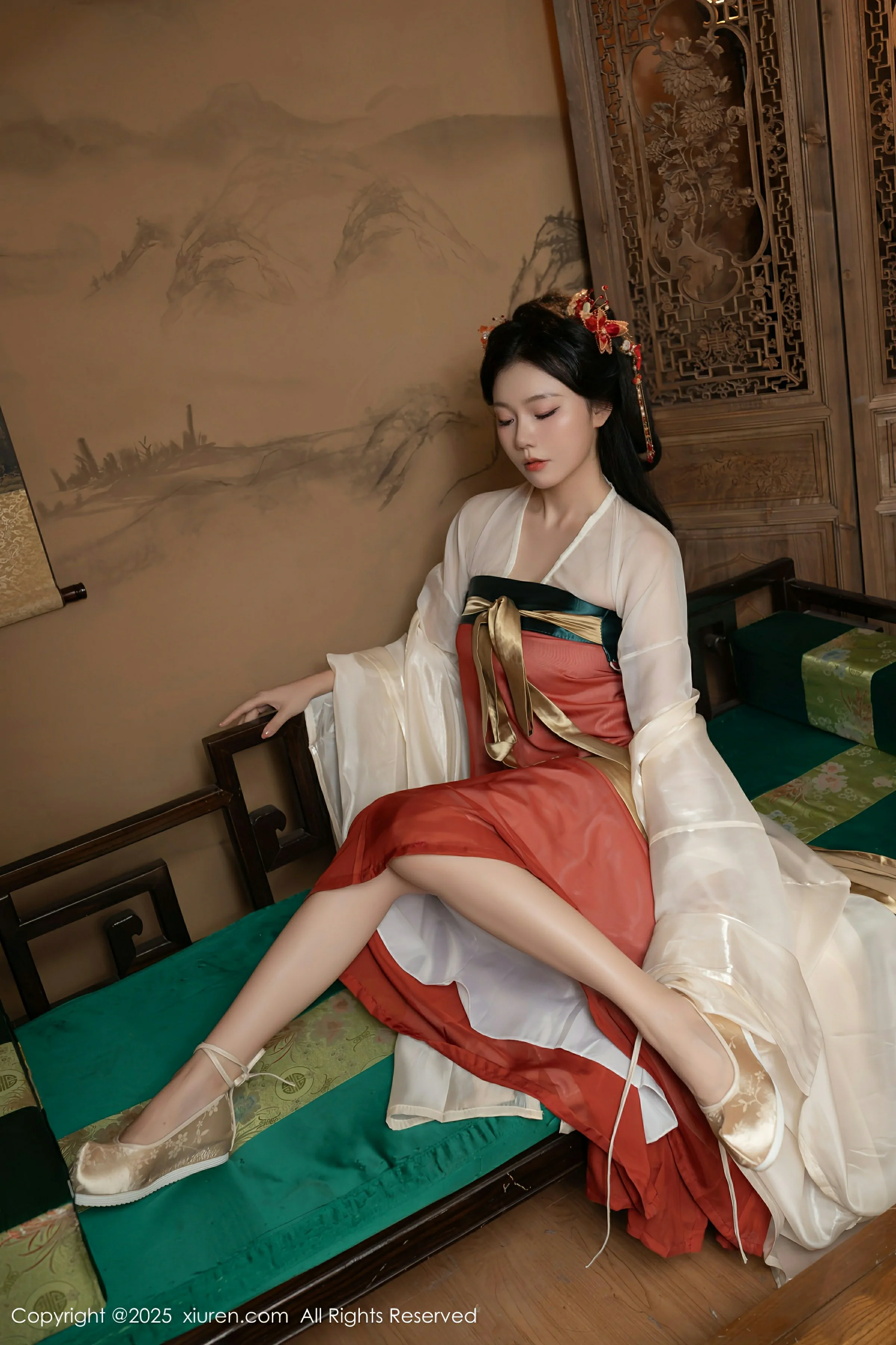  XiuRen 秀人 No.10223 陆萱萱&安然anran [80P]第11张