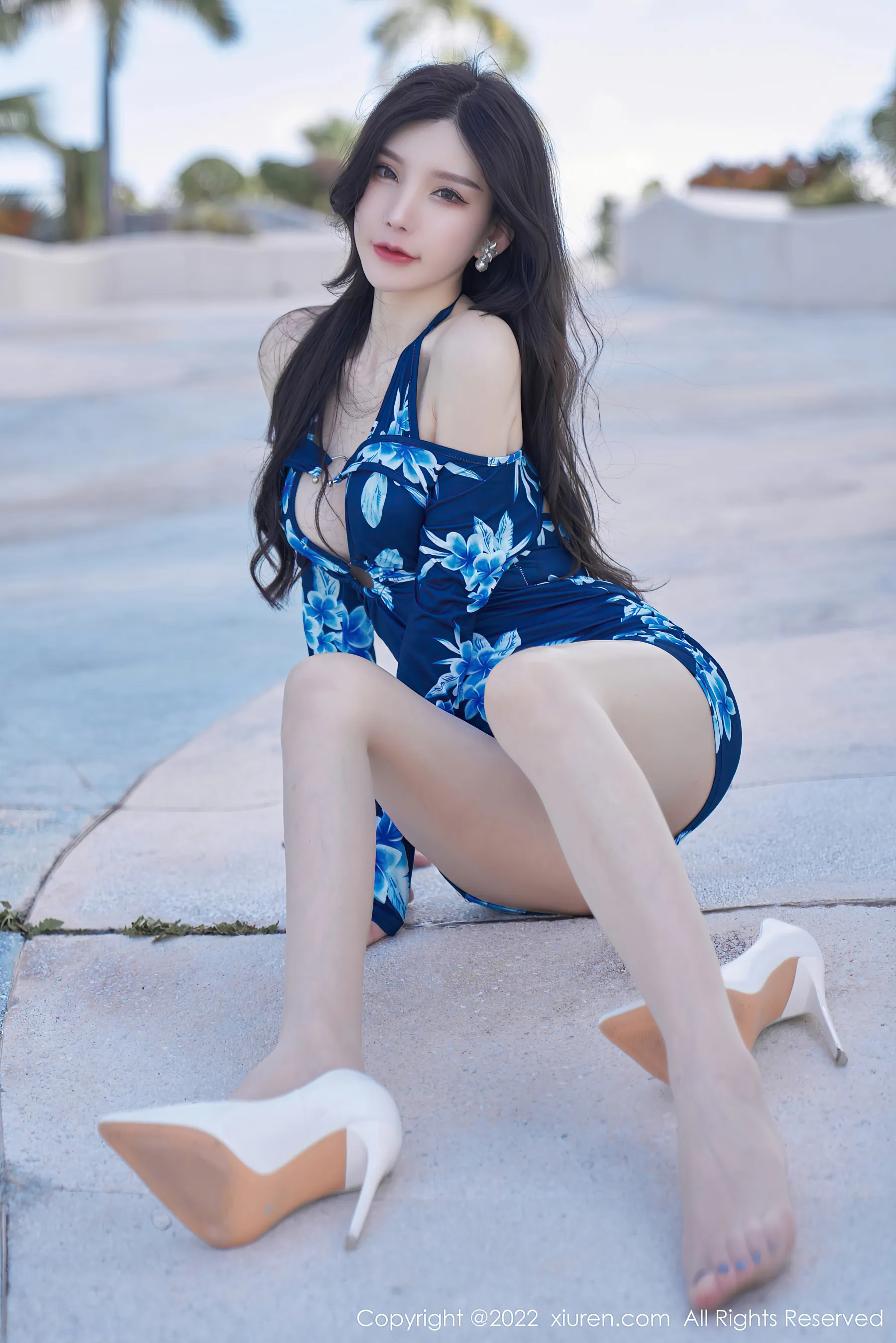  秀人网 No.4563 周于希Sally 丝袜女神三亚旅拍