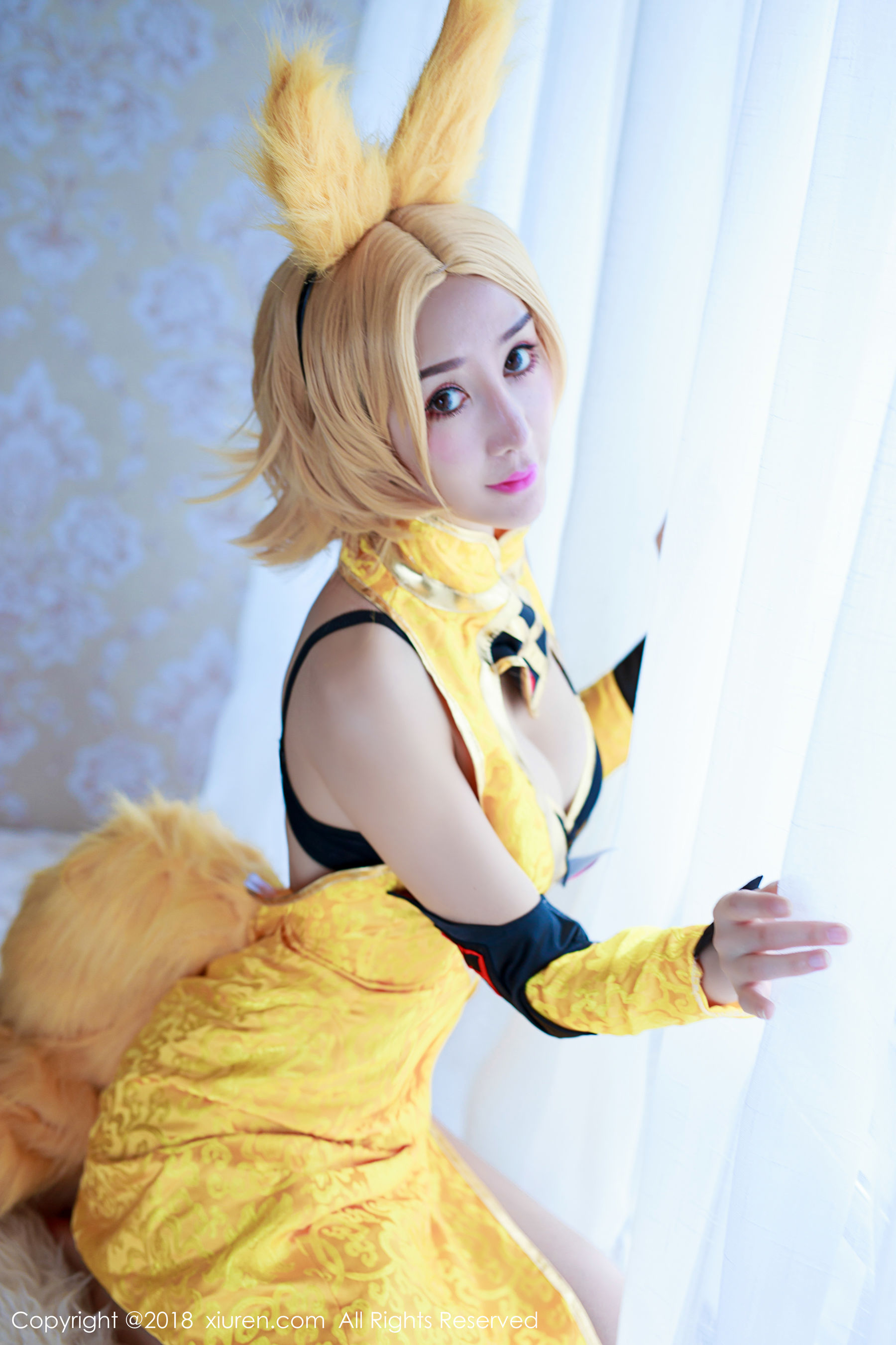  邹晶晶女王《王者荣耀妲己COS》 秀人 No.937