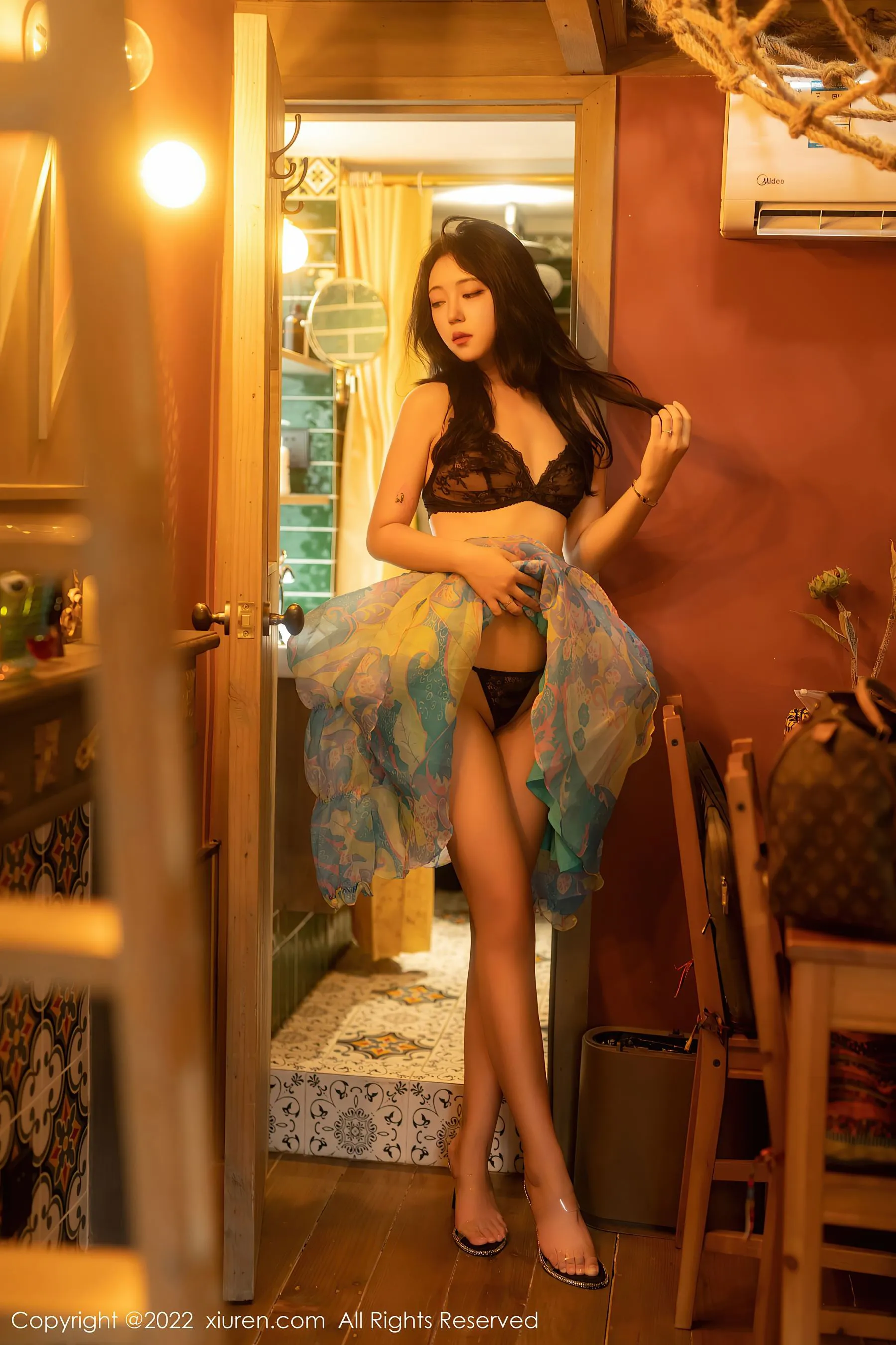  秀人网 No.5749 露露luncy 长裙美腿