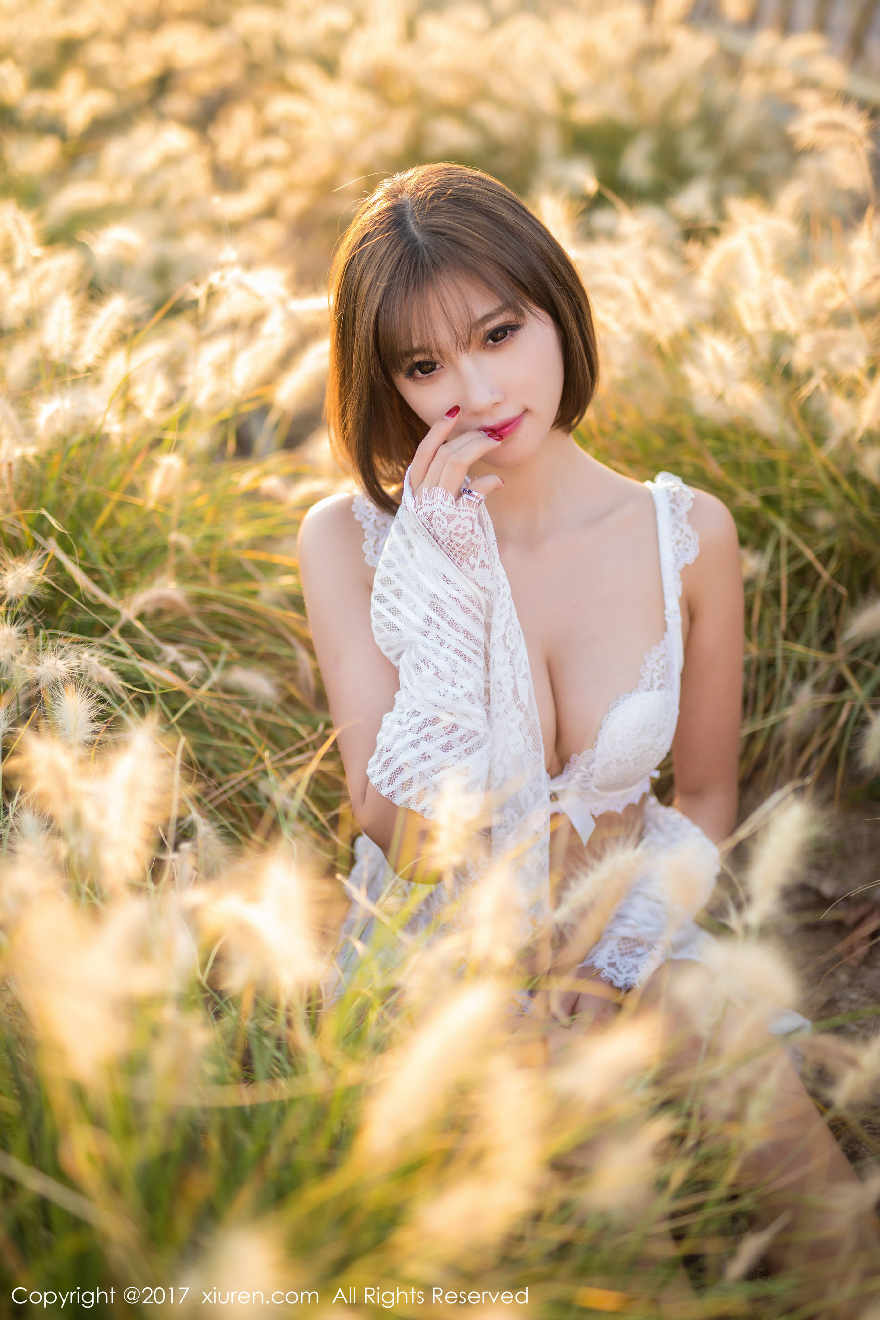  甜美女神@杨晨晨sugar《性感室外写真》 秀人 NO.847