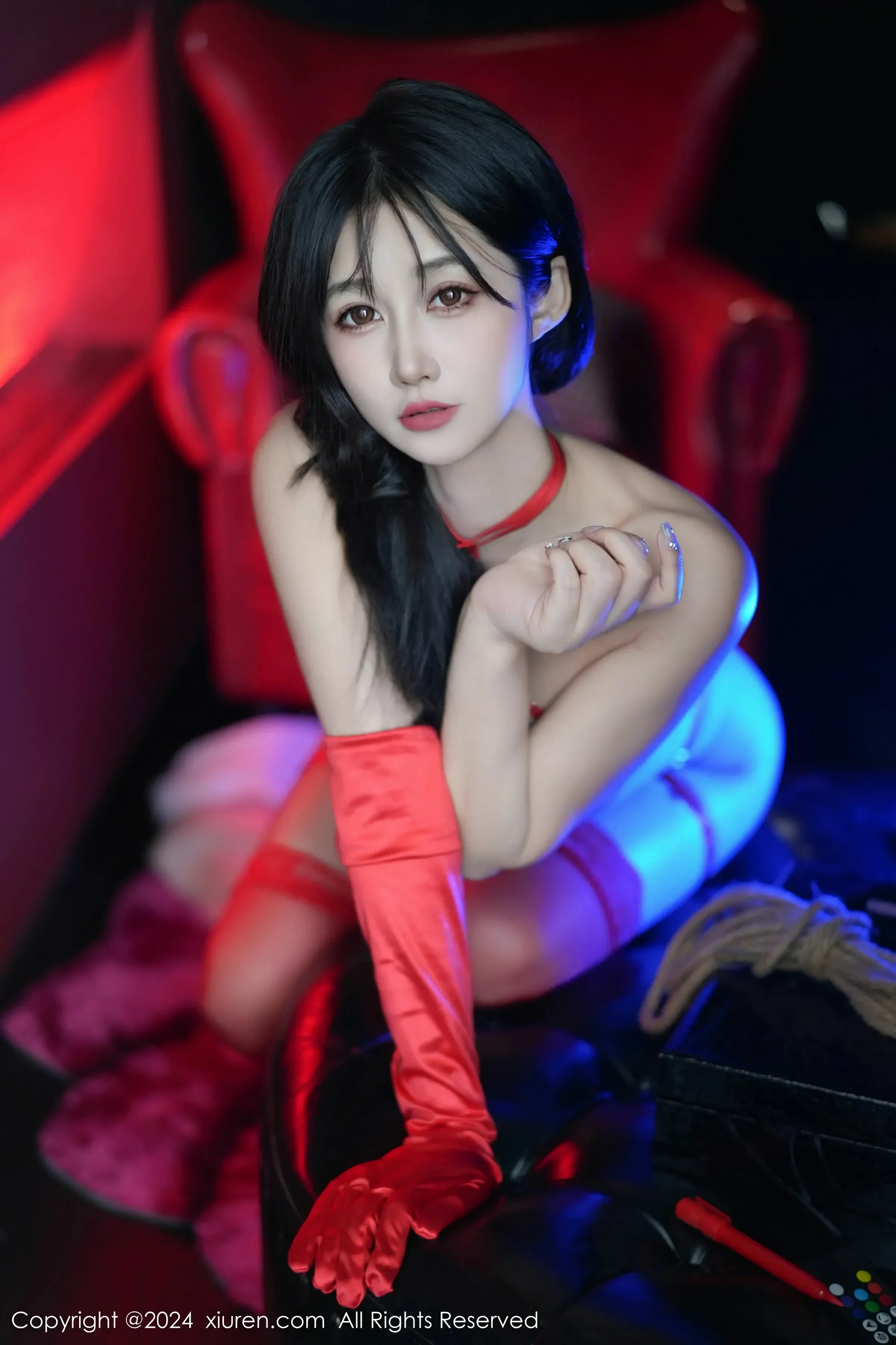  XiuRen 秀人 No.8555 laura阿姣 [95P]第14张