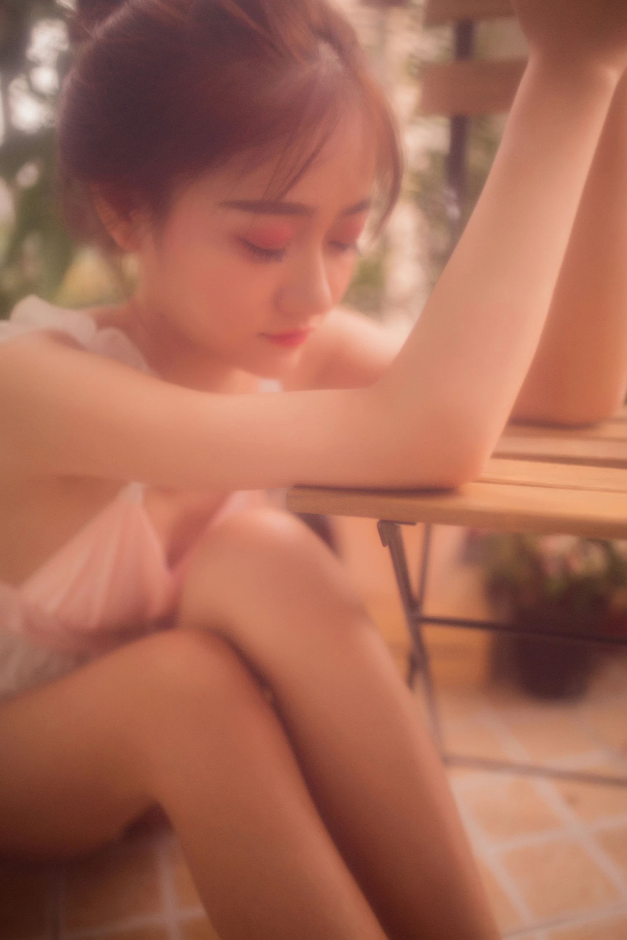 [YALAYI雅拉伊]NO.128 港女 李诗雨 粉色情趣睡衣与短裙加情趣内衣性感私房写真集第5张