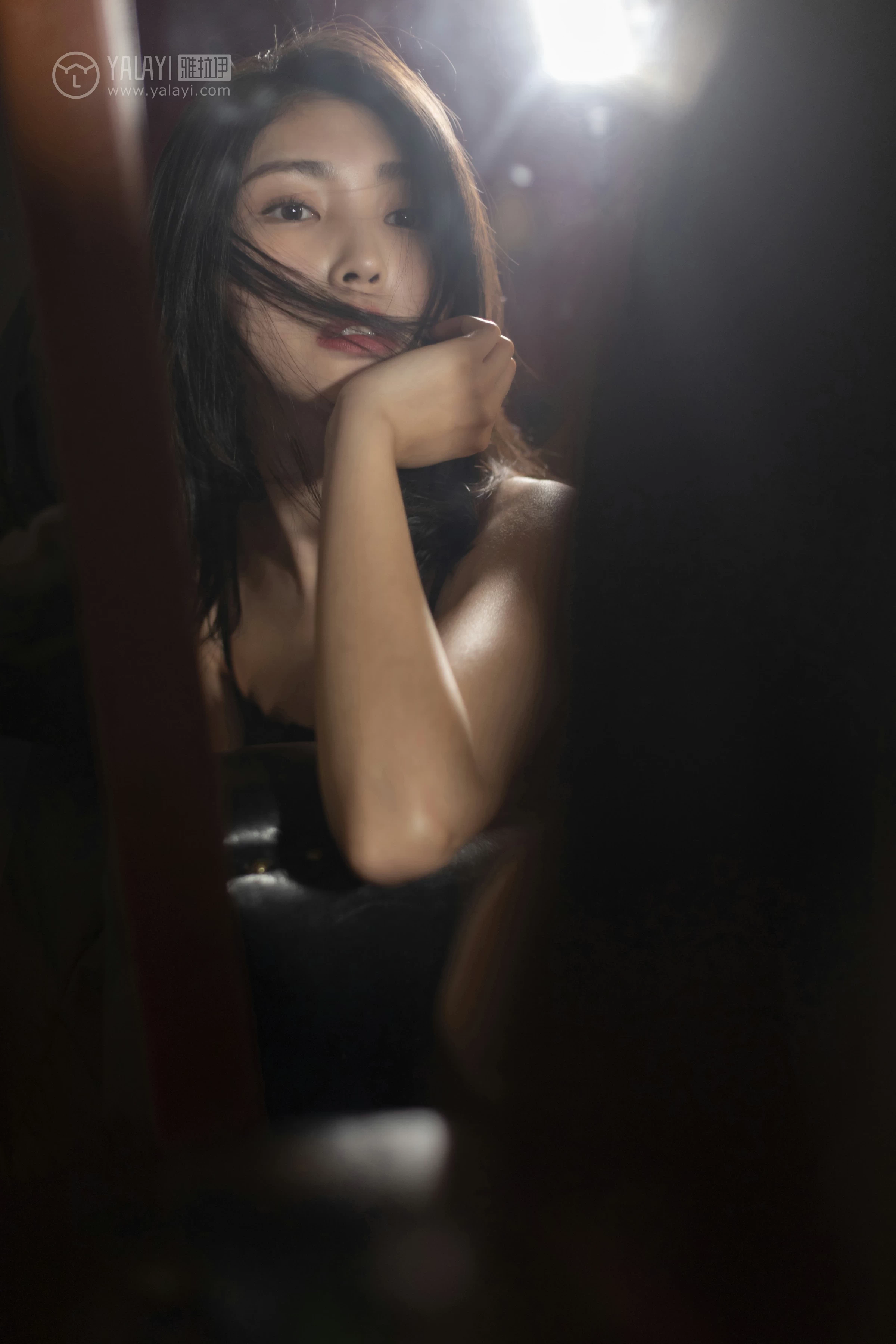 [YALAYI雅拉伊]No.218 独角戏 仓儿 黑色紧身内衣性感私房写真集第17张