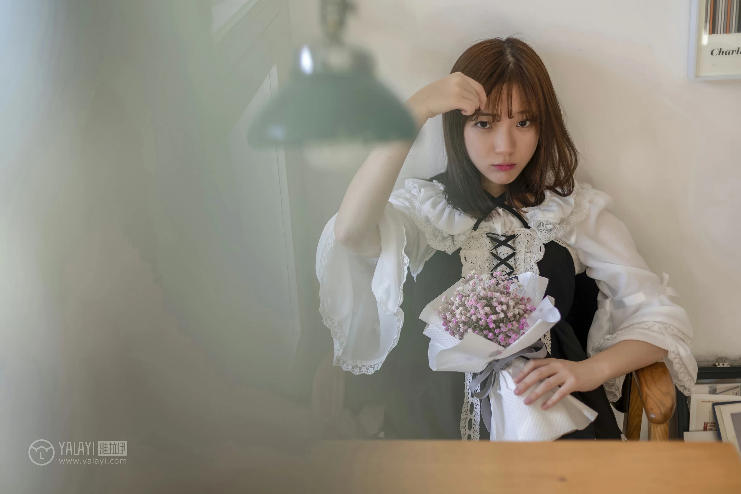 [YALAYI雅拉伊]No.219 半糖洛丽塔 刘开心 情趣公主制服连衣裙性感私房写真集第14张