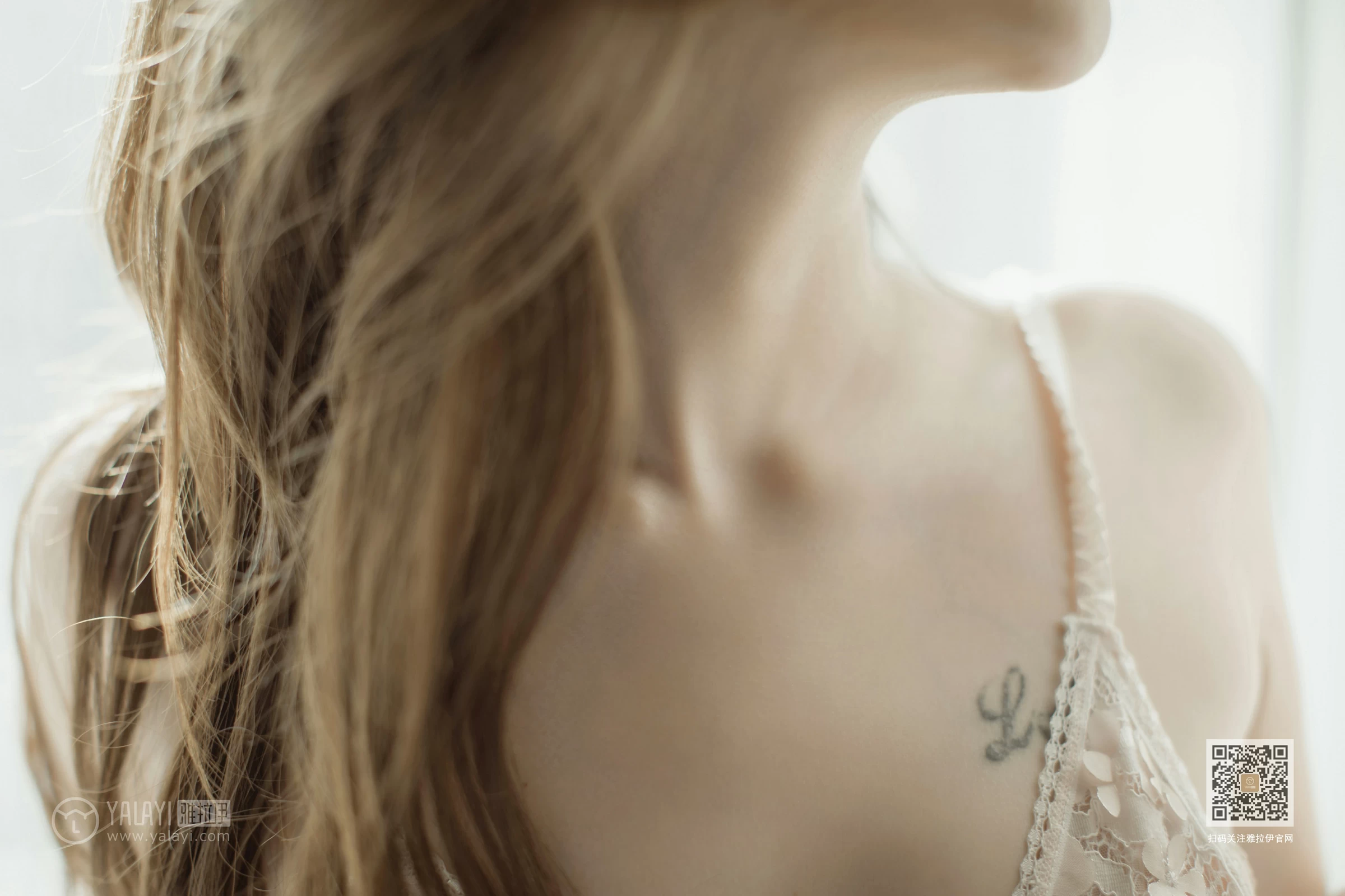 [YALAYI雅拉伊]Vol.404 桃花劫 小玉 粉色情趣蕾丝睡衣裙性感私房写真集第8张