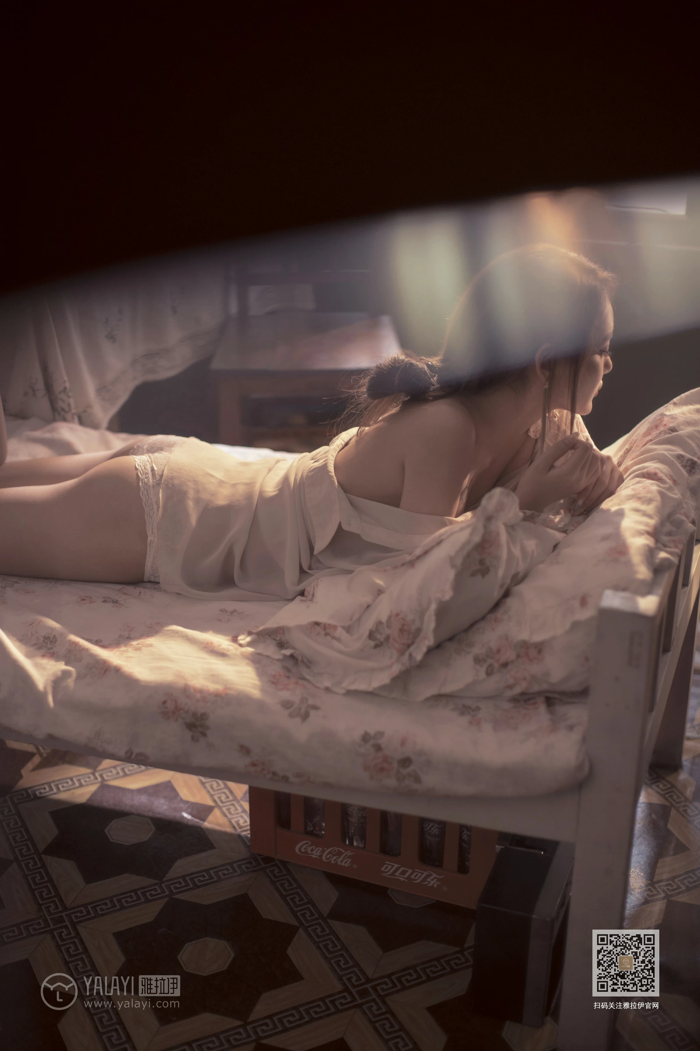 [YALAYI雅拉伊]Vol.430 意乱情迷 慧儿 白色透视衬衫居家性感私房写真集第20张