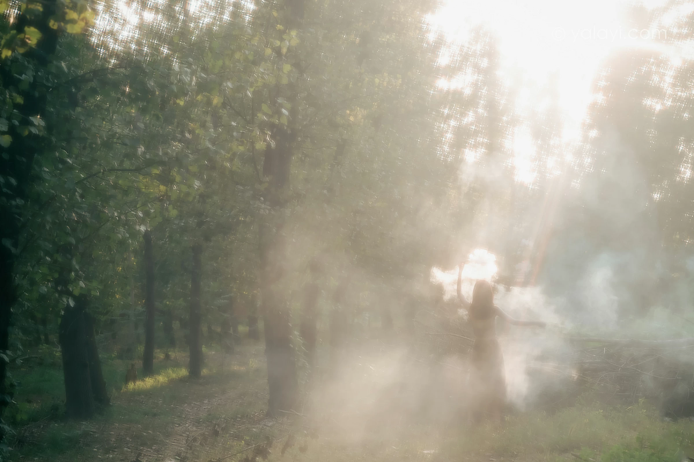 [YALAYI雅拉伊]NO.691 《梦境》 佳佳 橙色性感小背心加短裙私房写真第12张