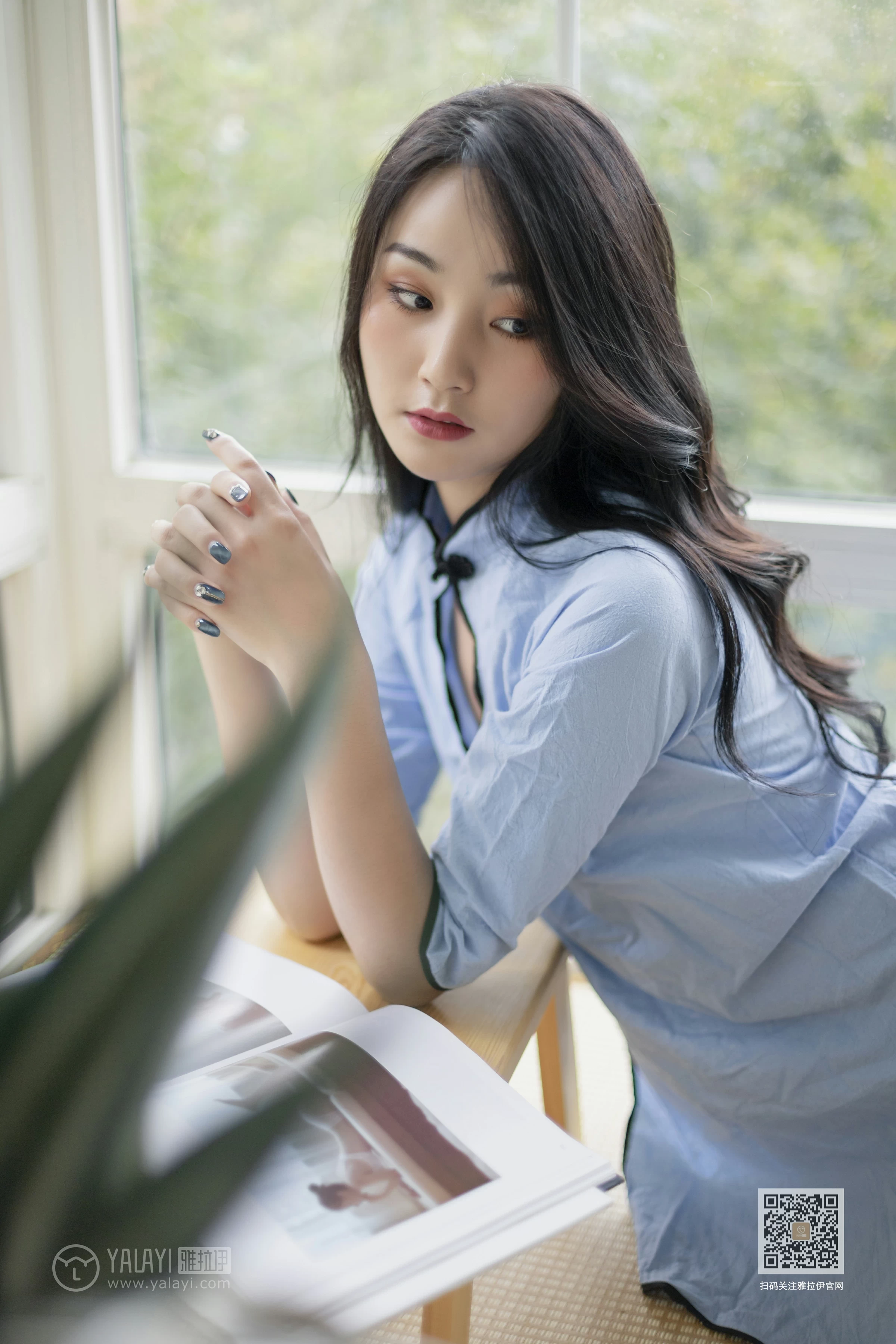 [YALAYI雅拉伊]Vol.463 文艺女青年 项兴咏 民国高中女生制服性感私房写真集第6张