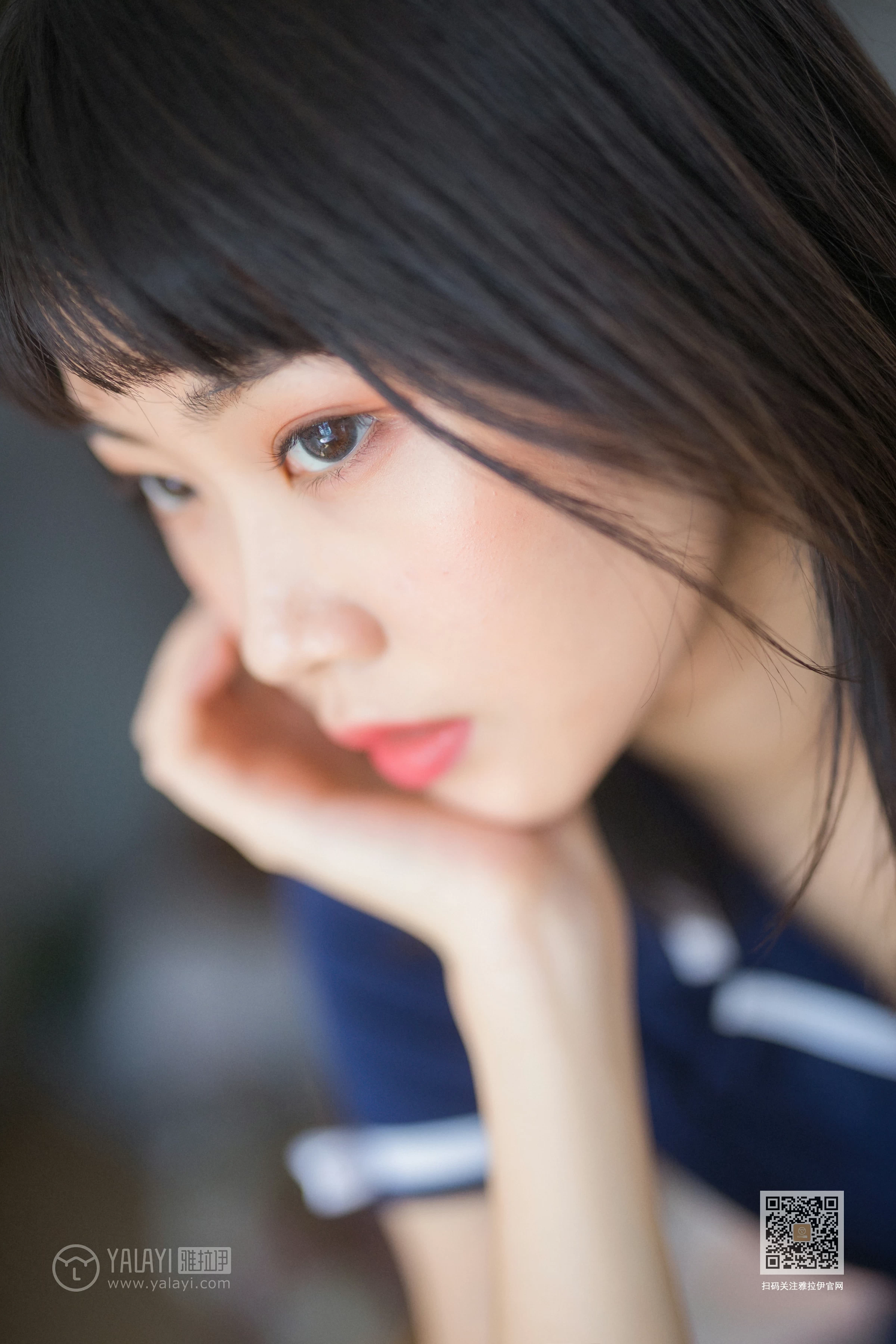 [YALAYI雅拉伊]Vol.544 雷霆警花 粉粉 蓝色情趣制服加短裙性感私房写真集第11张