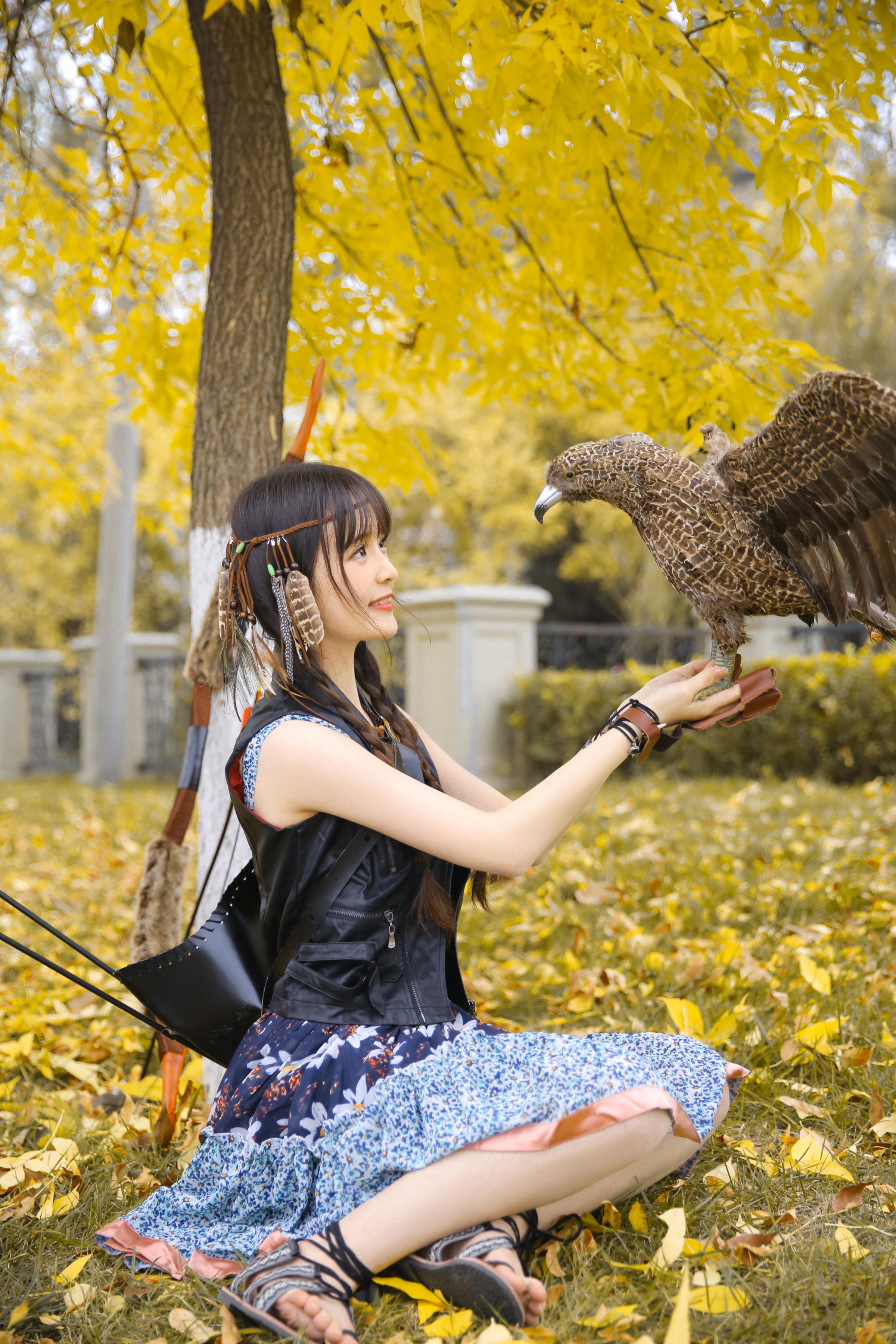 [YALAYI雅拉伊]2022.05.05 尽情可爱 甜美少女 JK水手制服与粉色和服清纯写真集第10张