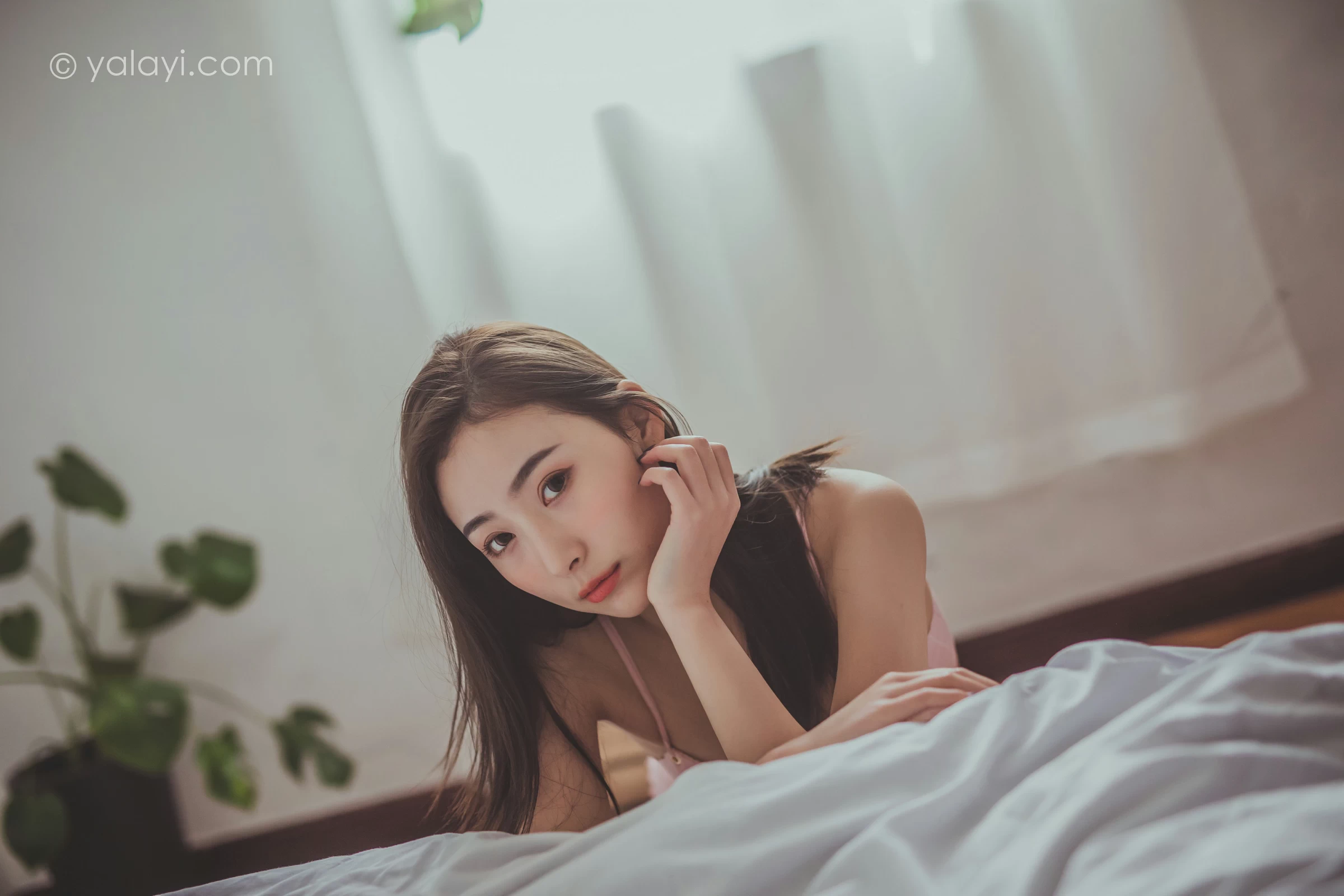 [YALAYI雅拉伊]NO.664 《相濡以沫》 海棠 粉色内衣性感私房写真集第10张