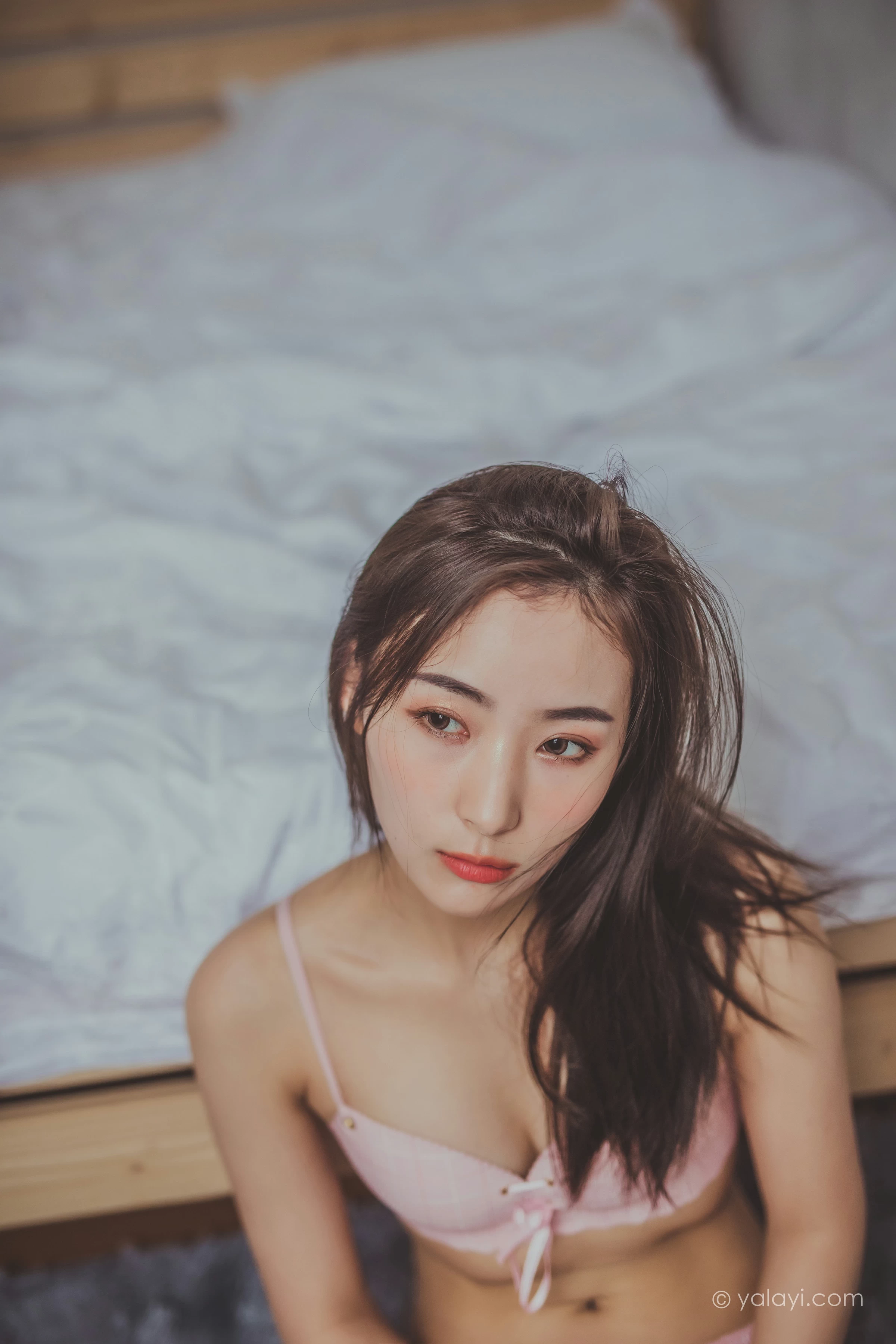 [YALAYI雅拉伊]NO.664 《相濡以沫》 海棠 粉色内衣性感私房写真集第13张