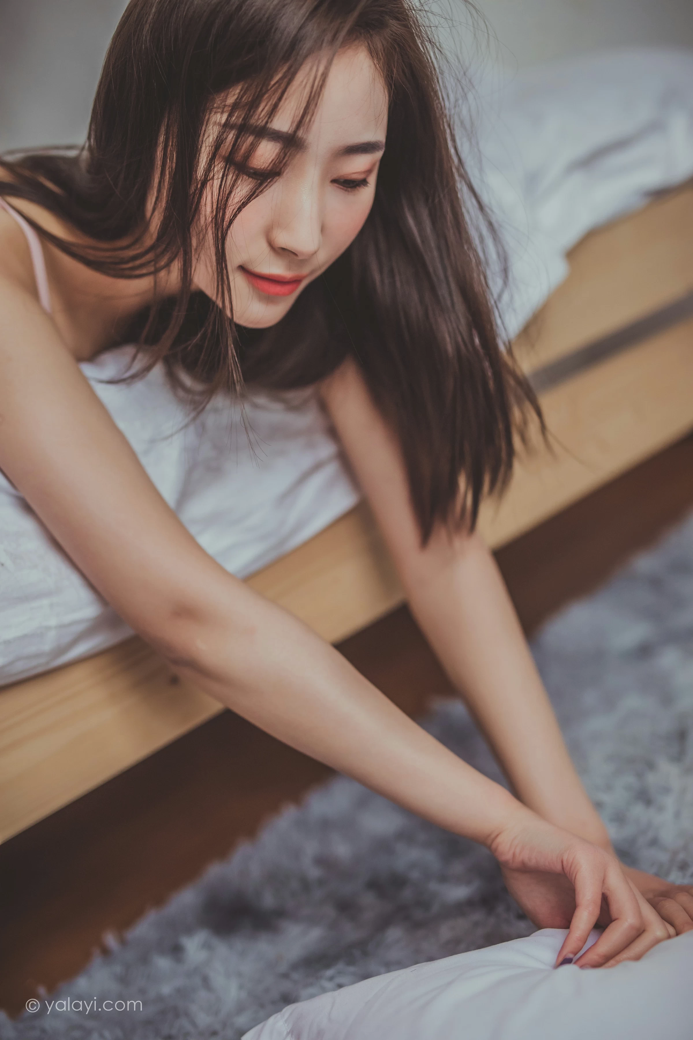 [YALAYI雅拉伊]NO.664 《相濡以沫》 海棠 粉色内衣性感私房写真集第14张