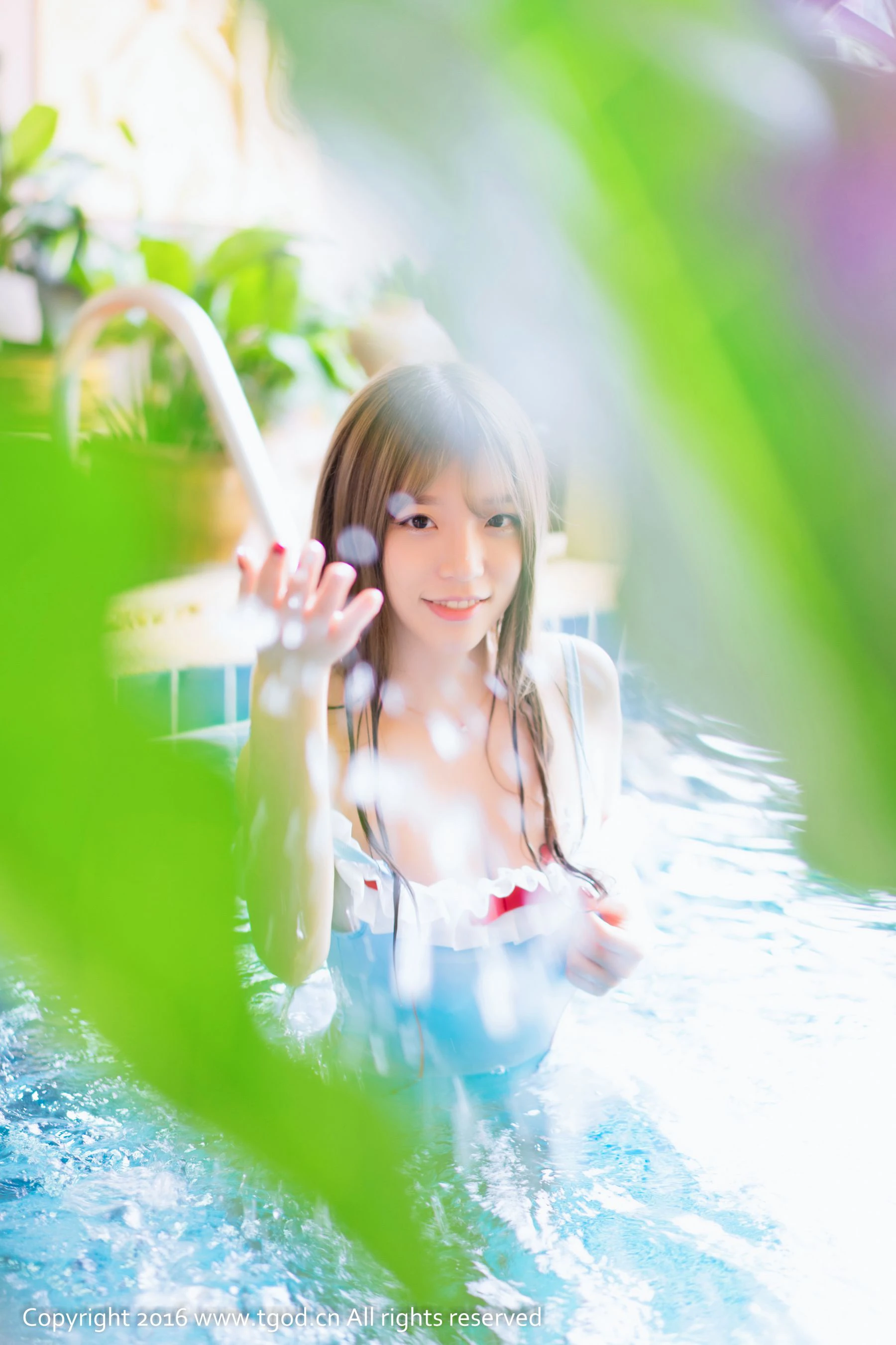  程彤颜《苏梅岛旅拍》绝美清新美少女 推女神/尤蜜荟第5张