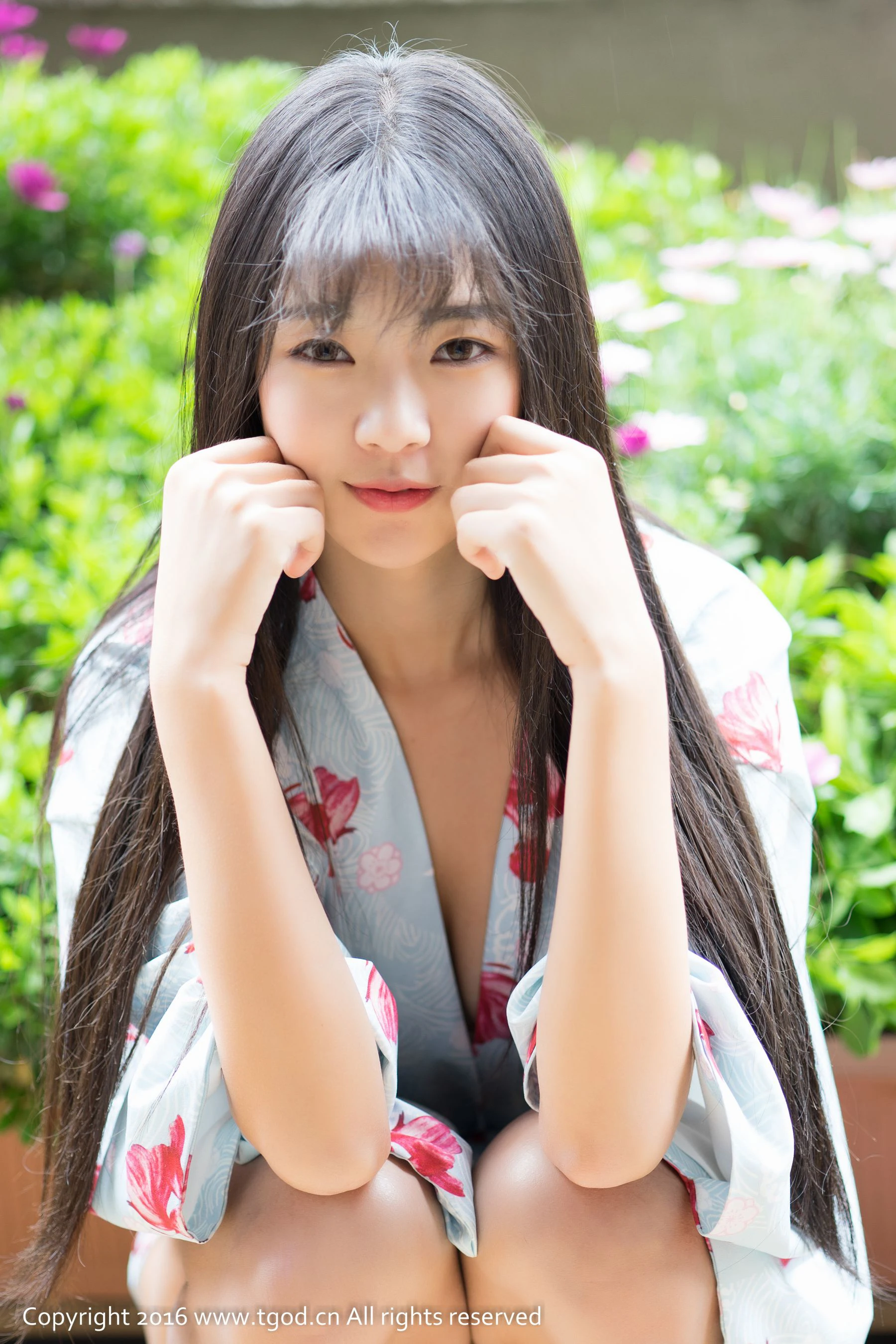 可乐Vicky《大理旅拍》清新和服+性感内衣 推女神/尤蜜荟第9张