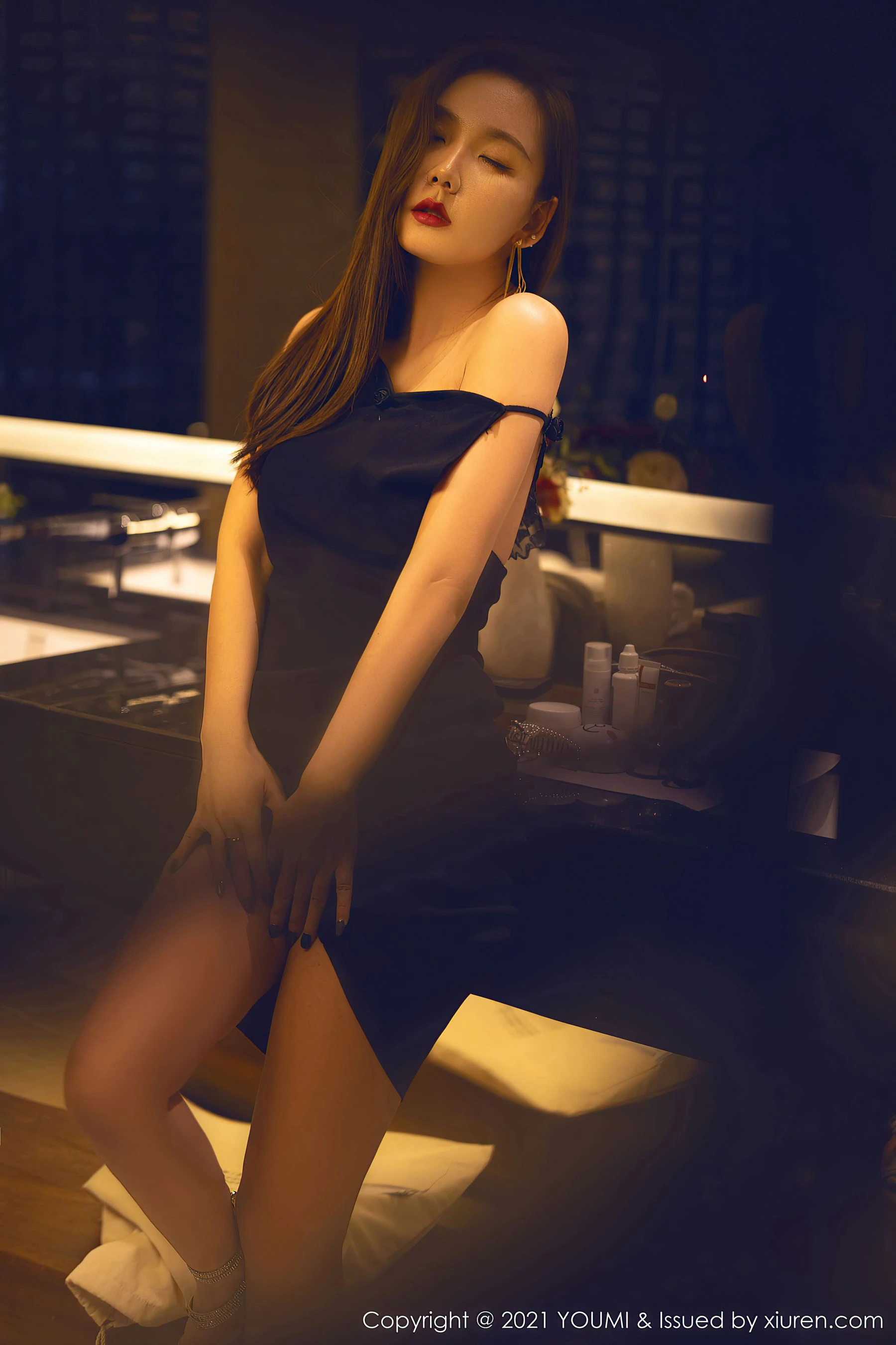 尤蜜荟YouMi Vol.710 艾静香第4张