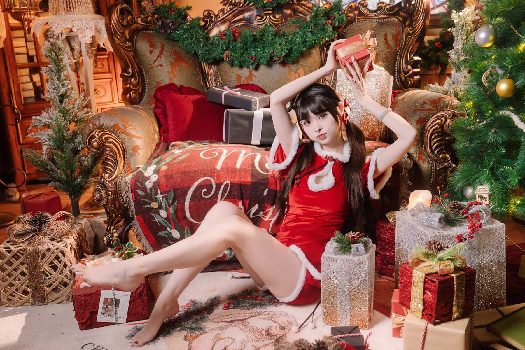 网紅Coser@河豚抚子 圣诞小甜甜 [24P]第2张
