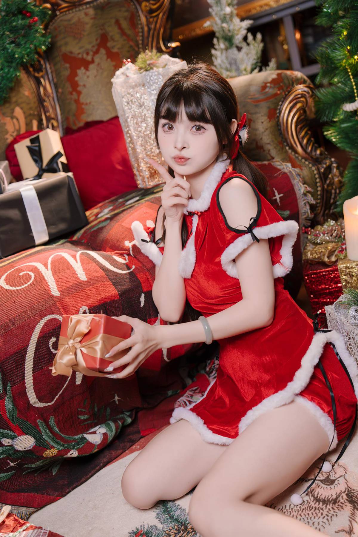 网紅Coser@河豚抚子 圣诞小甜甜 [24P]第2张