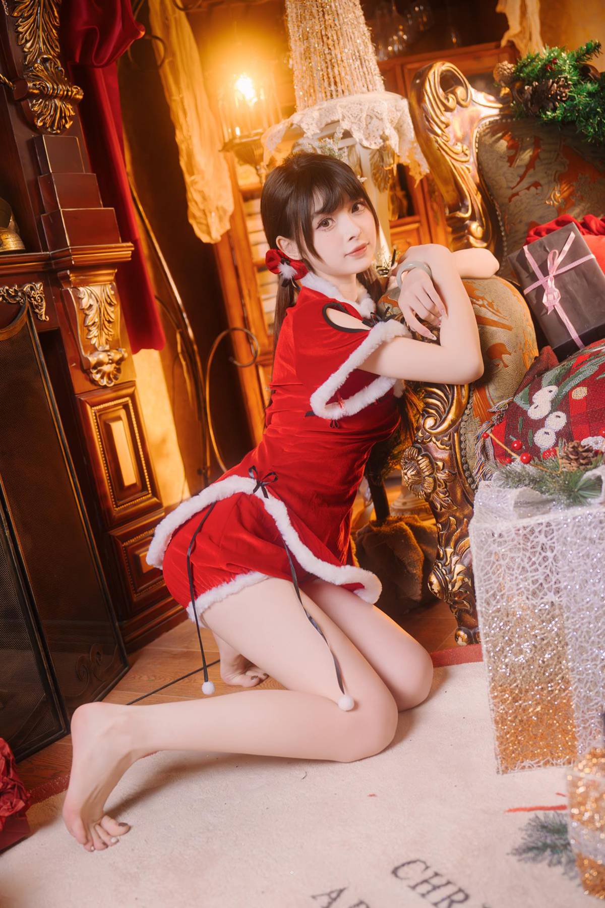 网紅Coser@河豚抚子 圣诞小甜甜 [24P]第3张