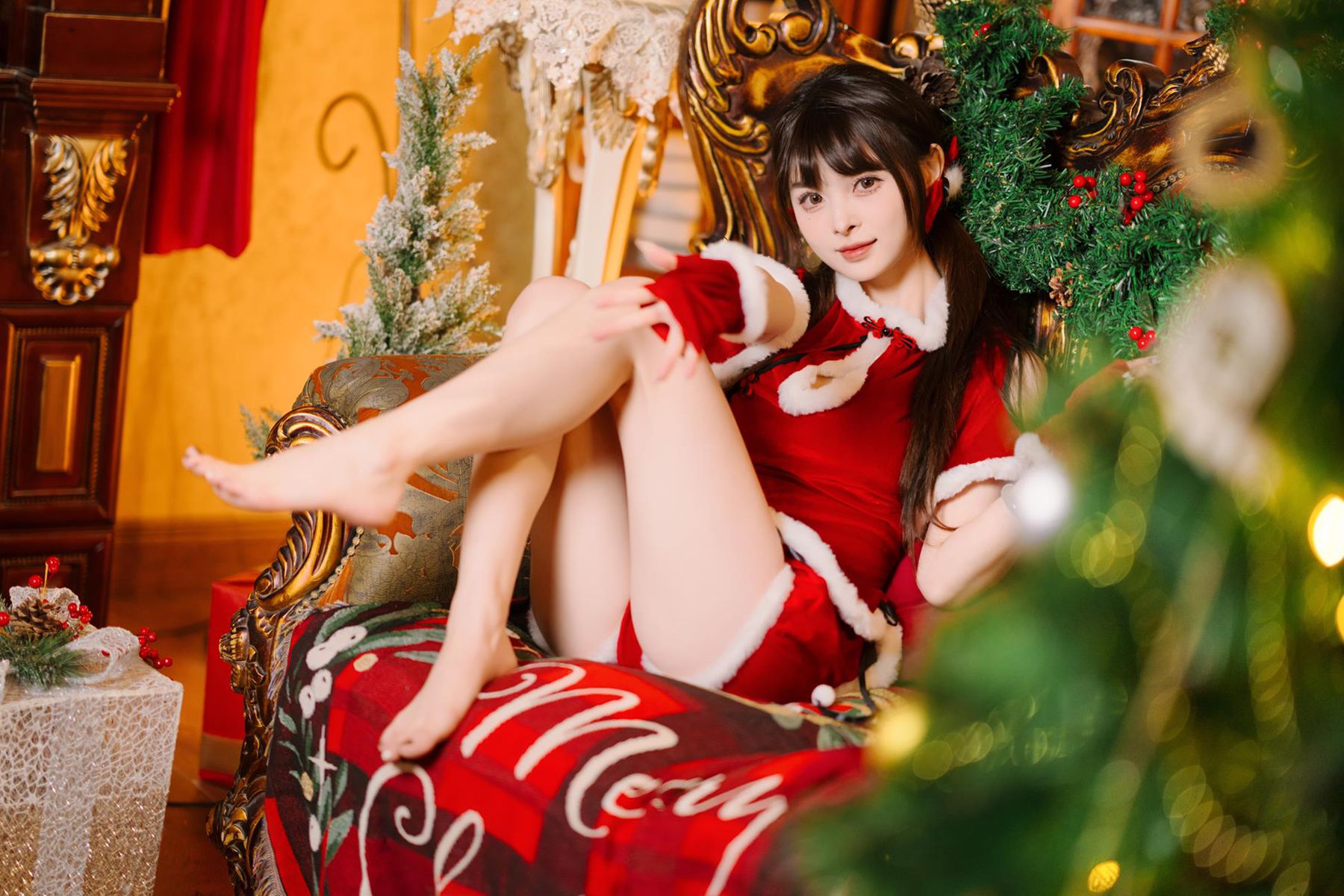 网紅Coser@河豚抚子 圣诞小甜甜 [24P]第4张