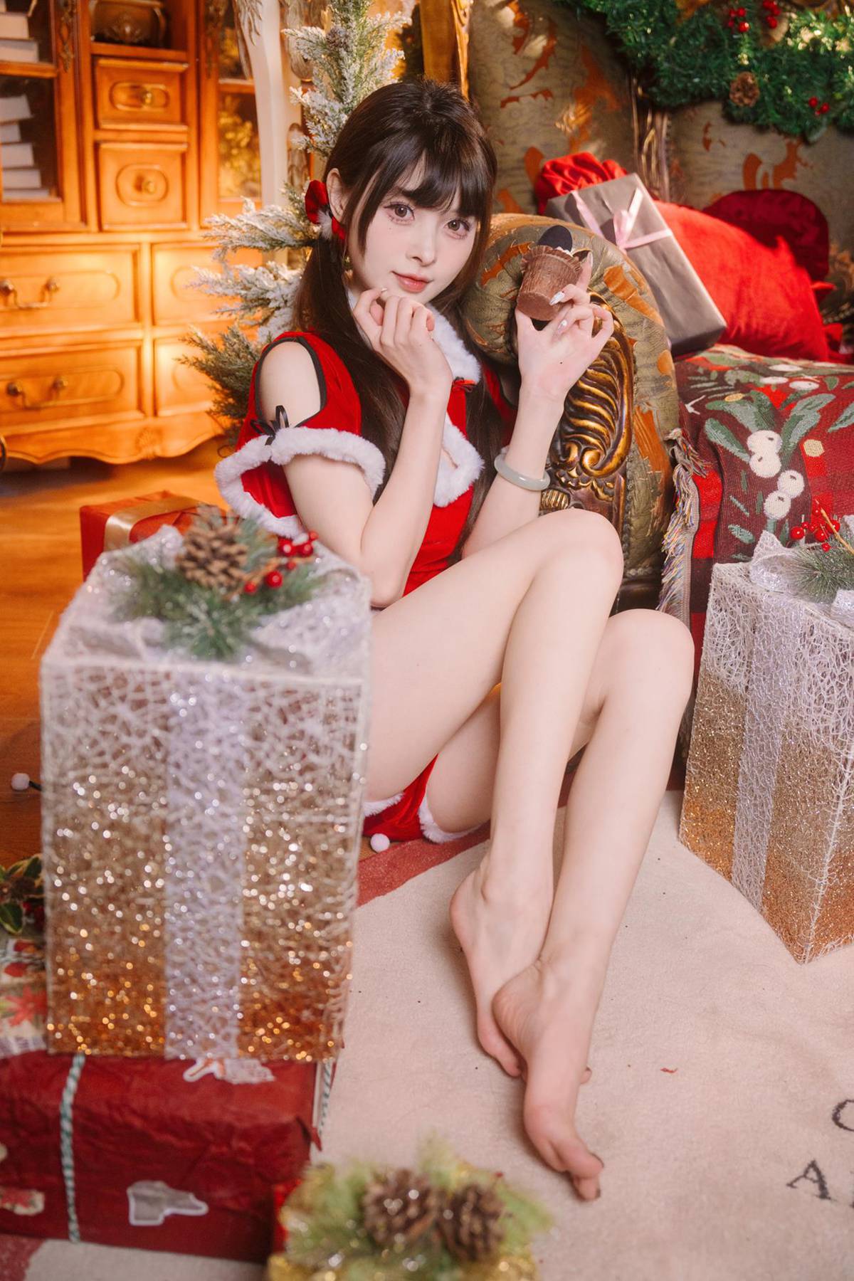 网紅Coser@河豚抚子 圣诞小甜甜 [24P]第5张