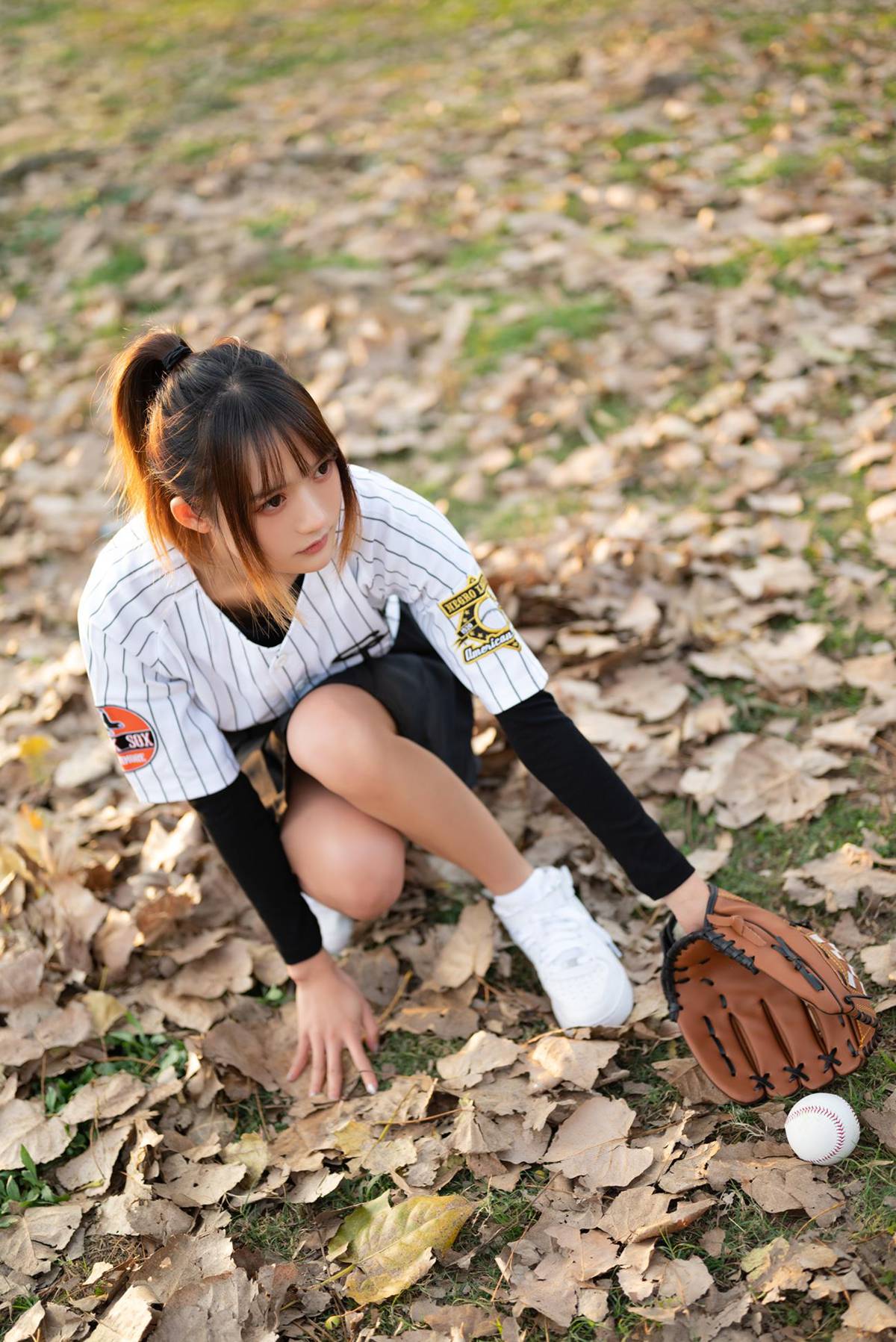 人气Coser@兔子Zzz不吃胡萝卜 棒球少女[36P]第1张
