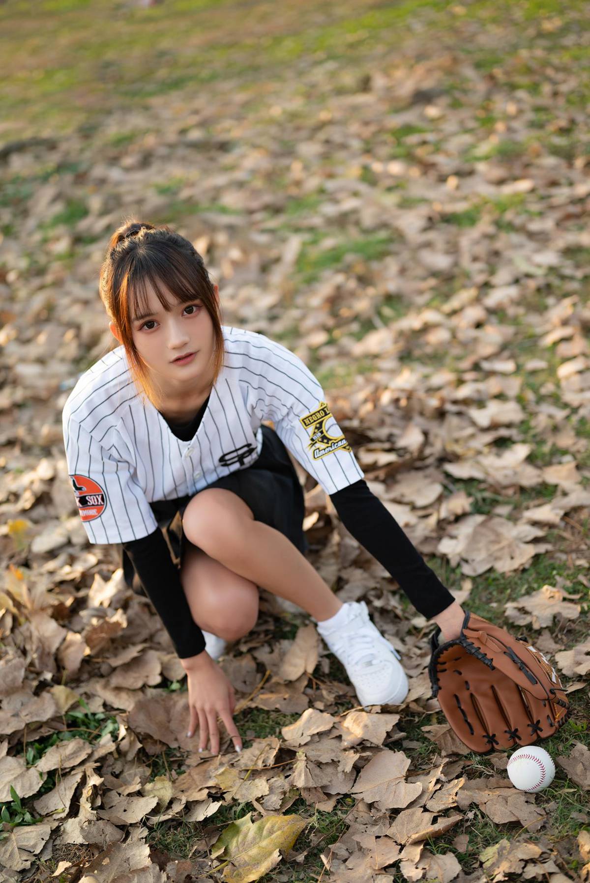 人气Coser@兔子Zzz不吃胡萝卜 棒球少女[36P]第1张