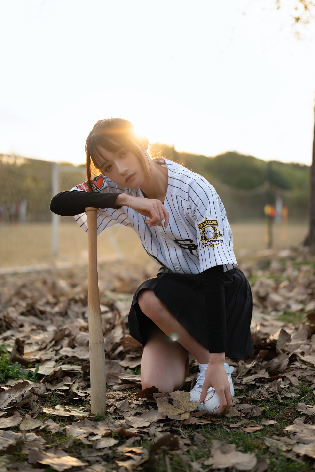 人气Coser@兔子Zzz不吃胡萝卜 棒球少女[36P]第1张